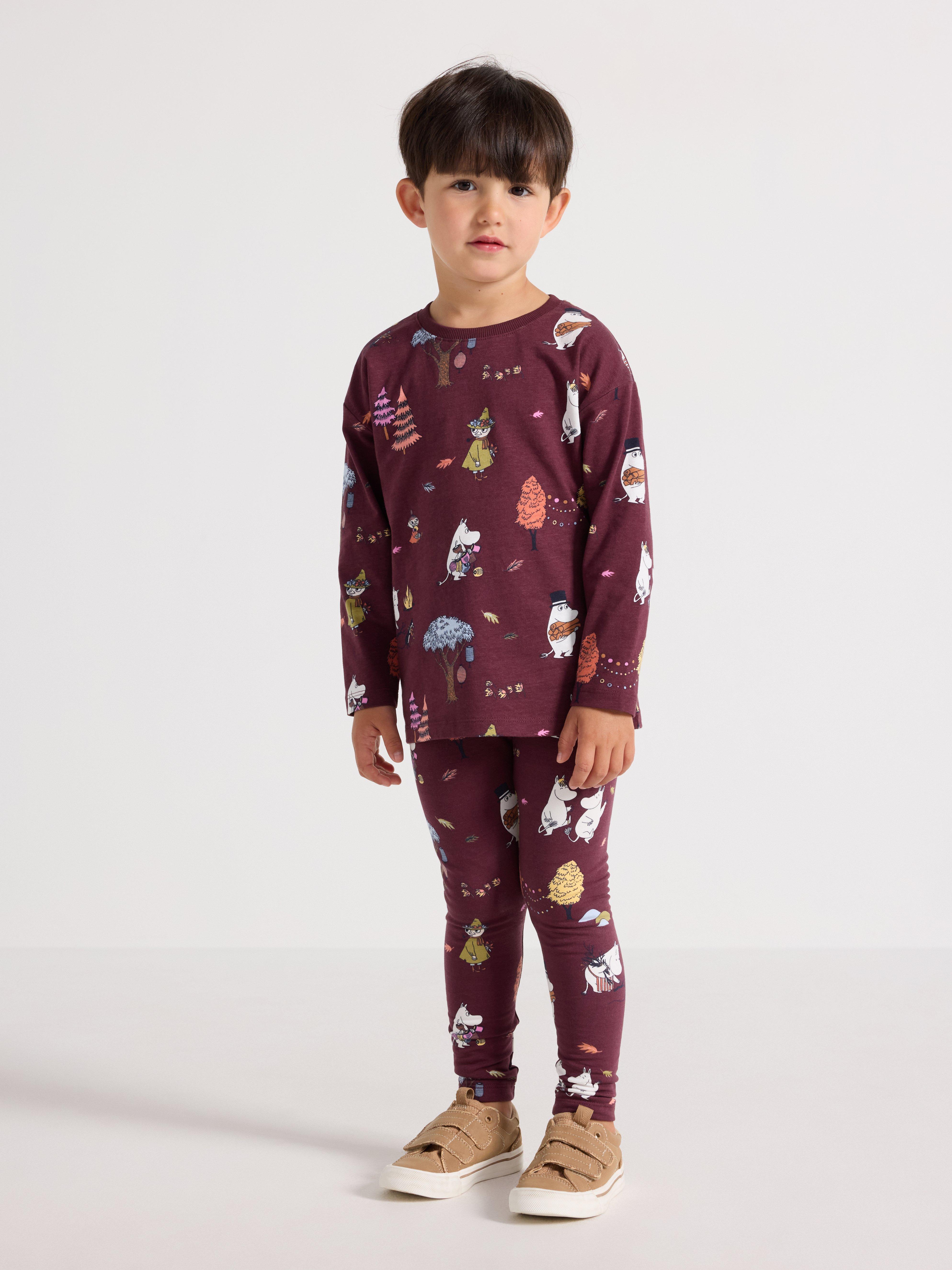 Leggings - Barn - Lila