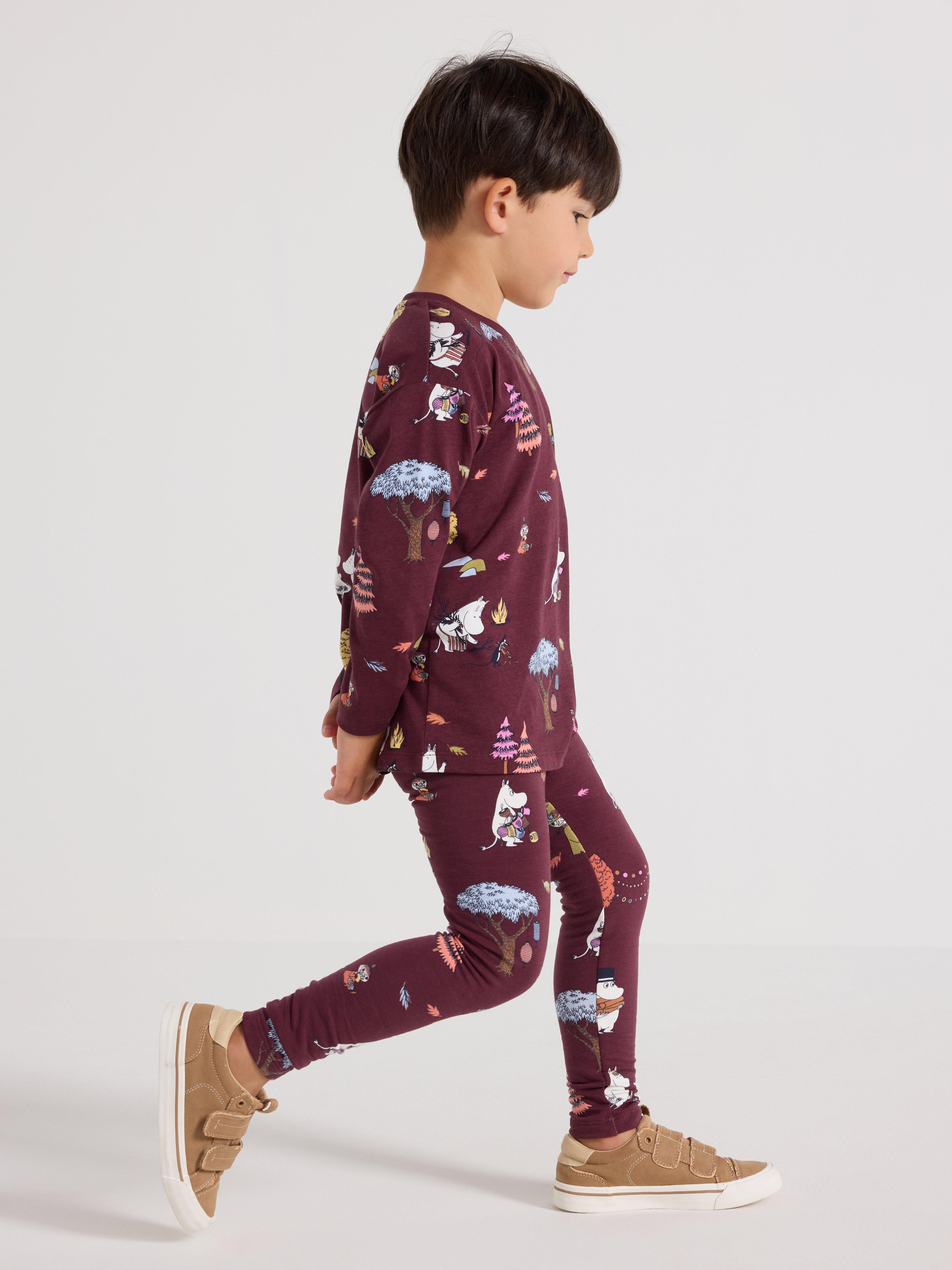 Leggings - Børn - Lilla