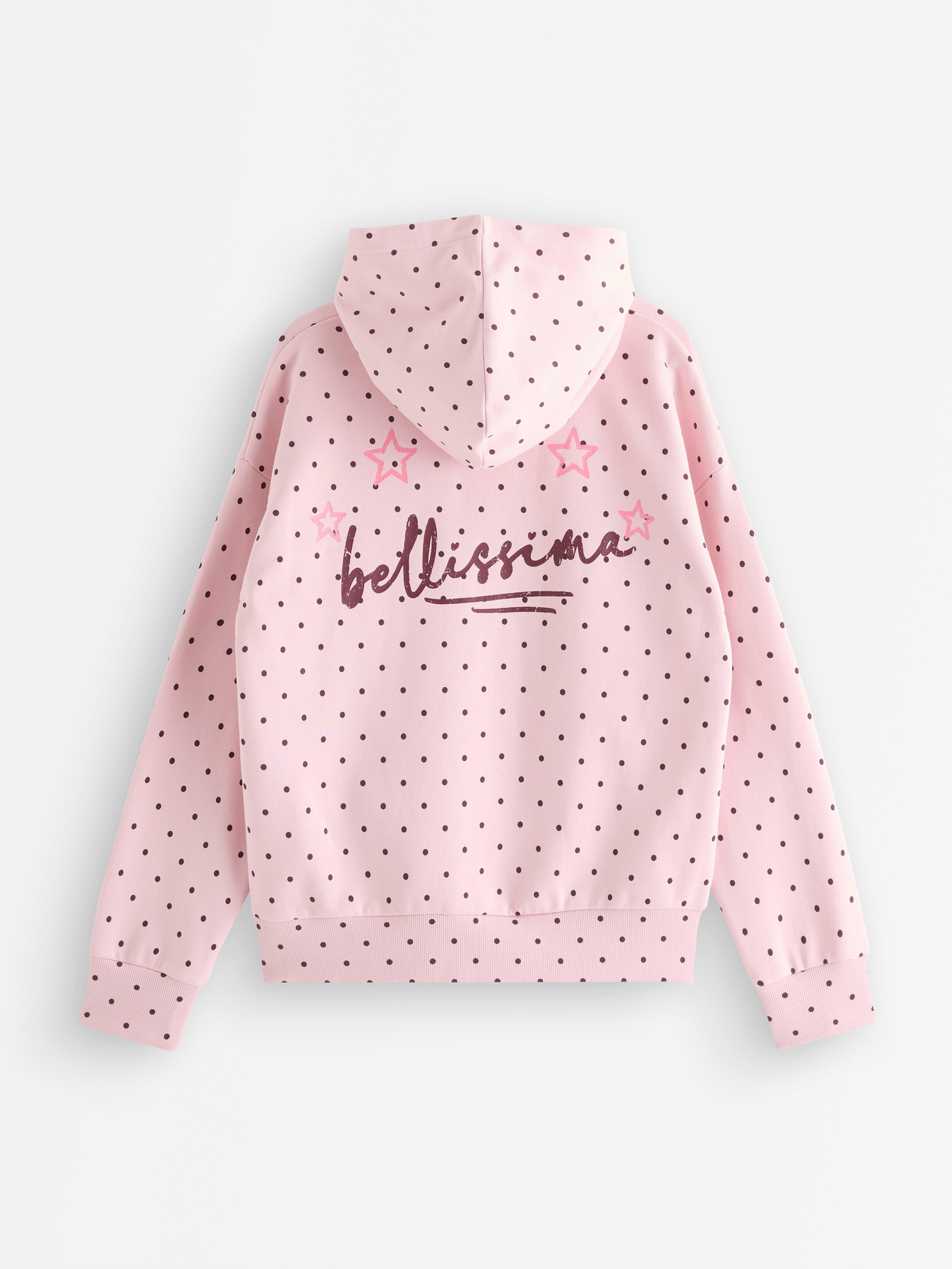 Hooded Sweatshirt -  - Pink