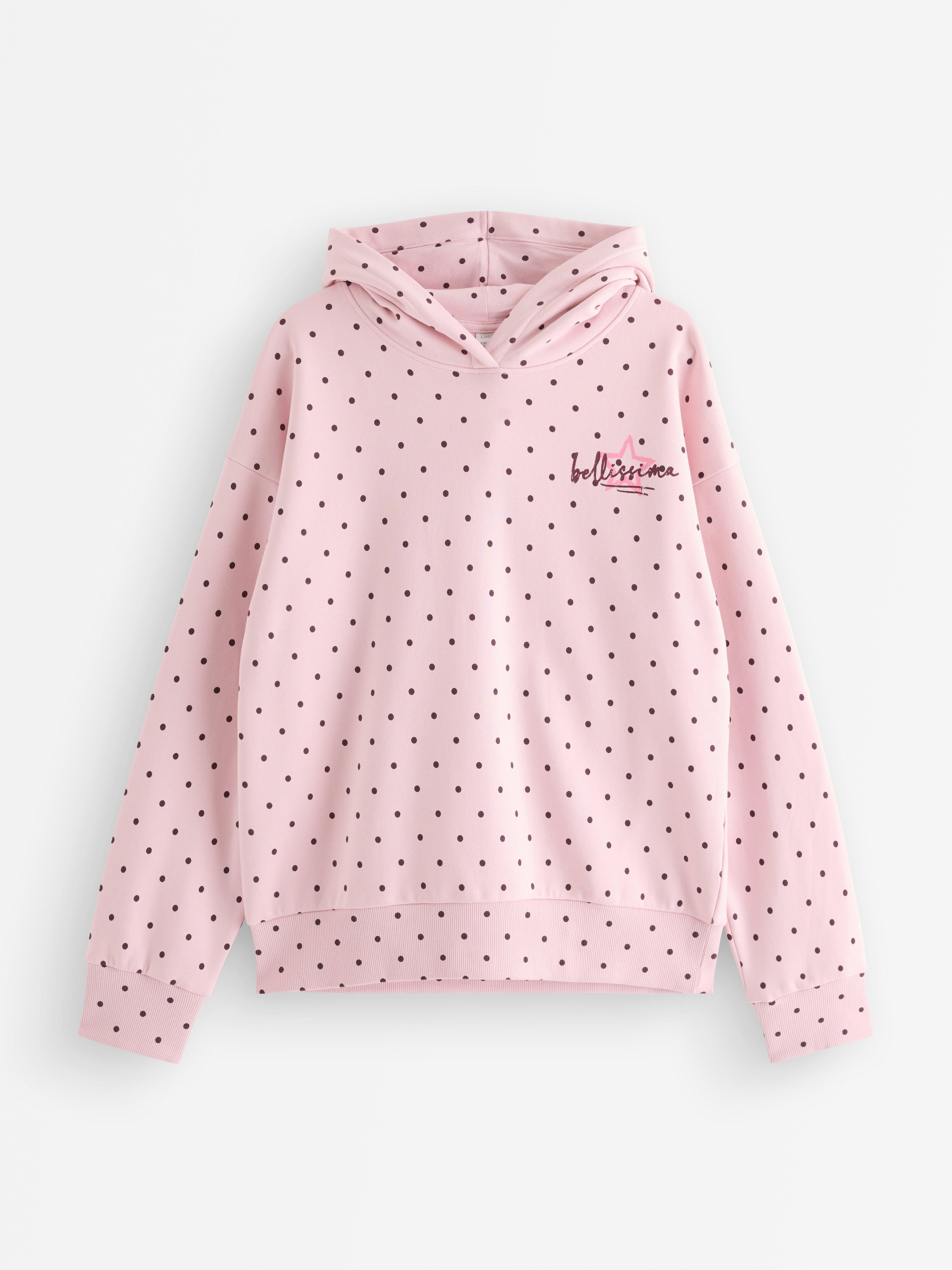 Hooded Sweatshirt -  - Pink