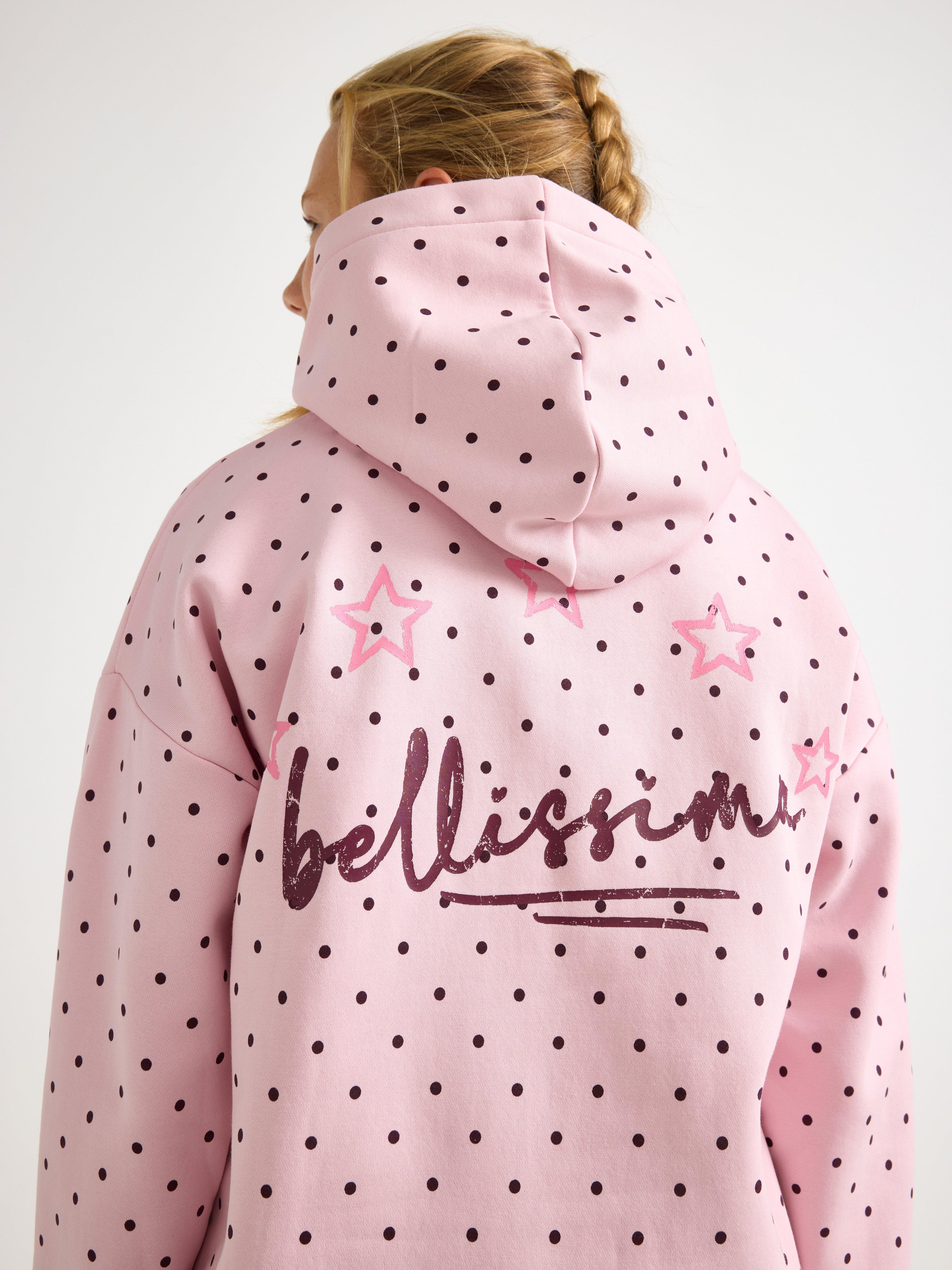 Hooded Sweatshirt -  - Pink