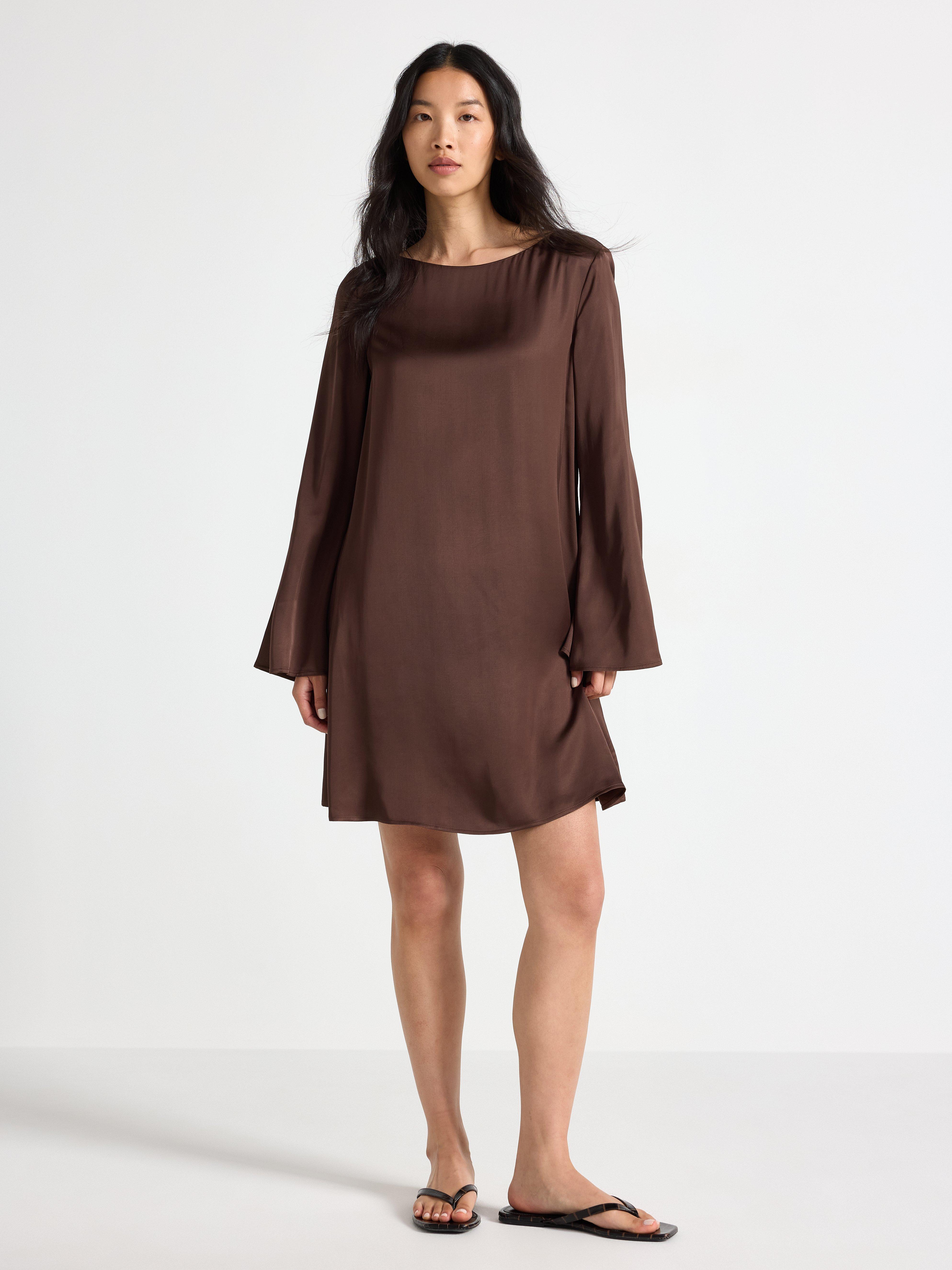 Dress - Womens Wear - Brown