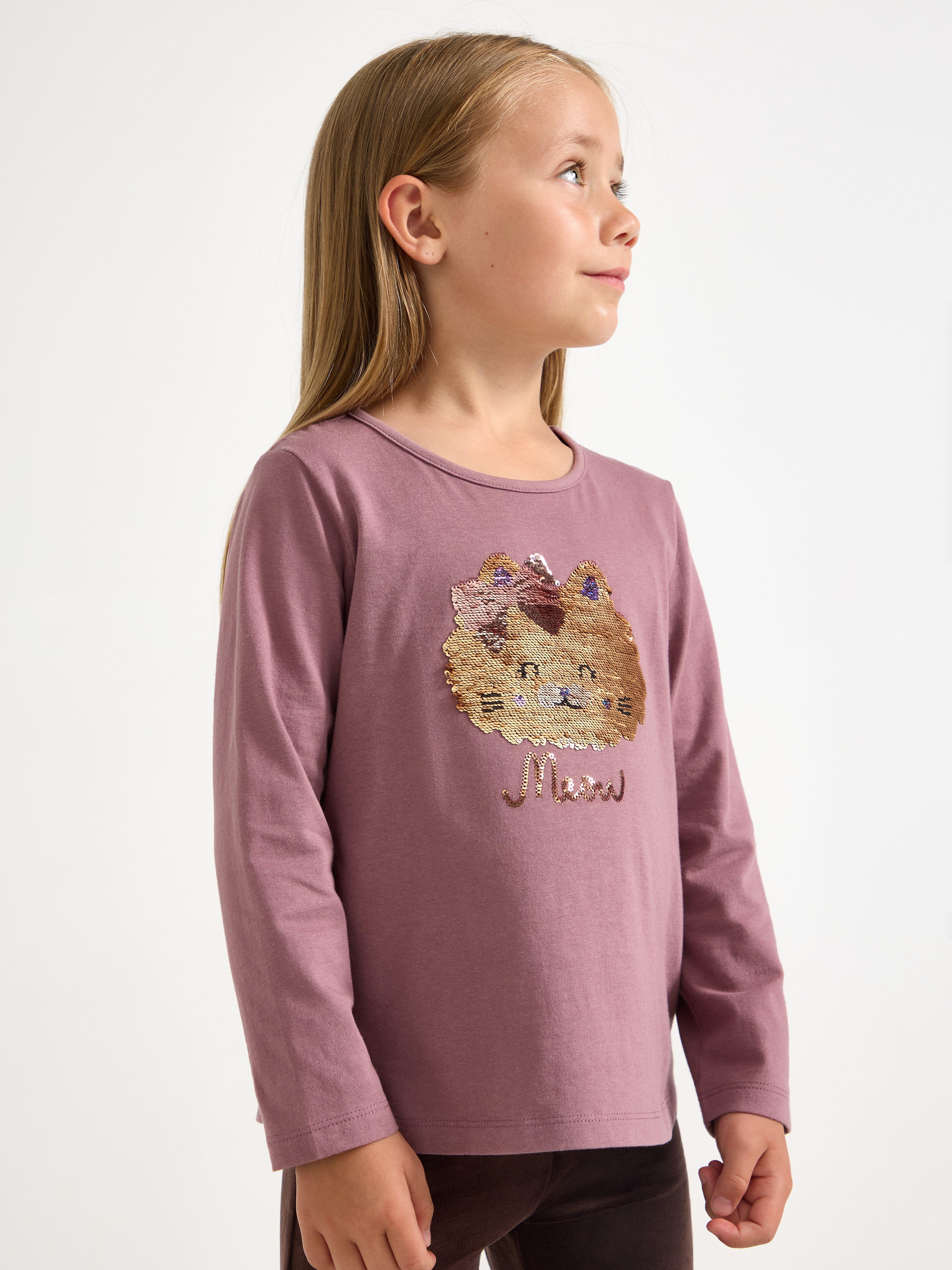Top - Børn - Lilla