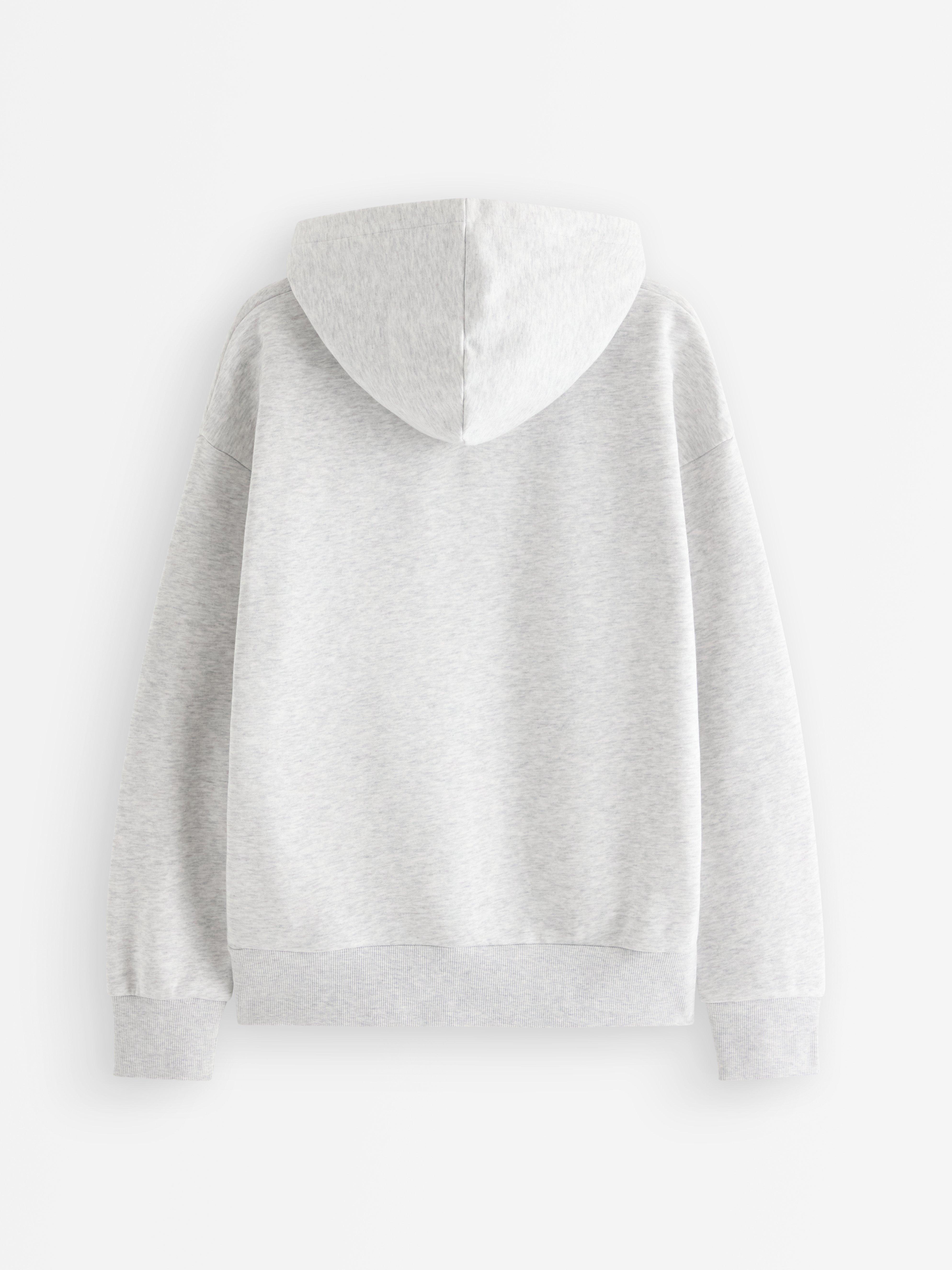 Sweatshirt med hætte - Børn - Grå