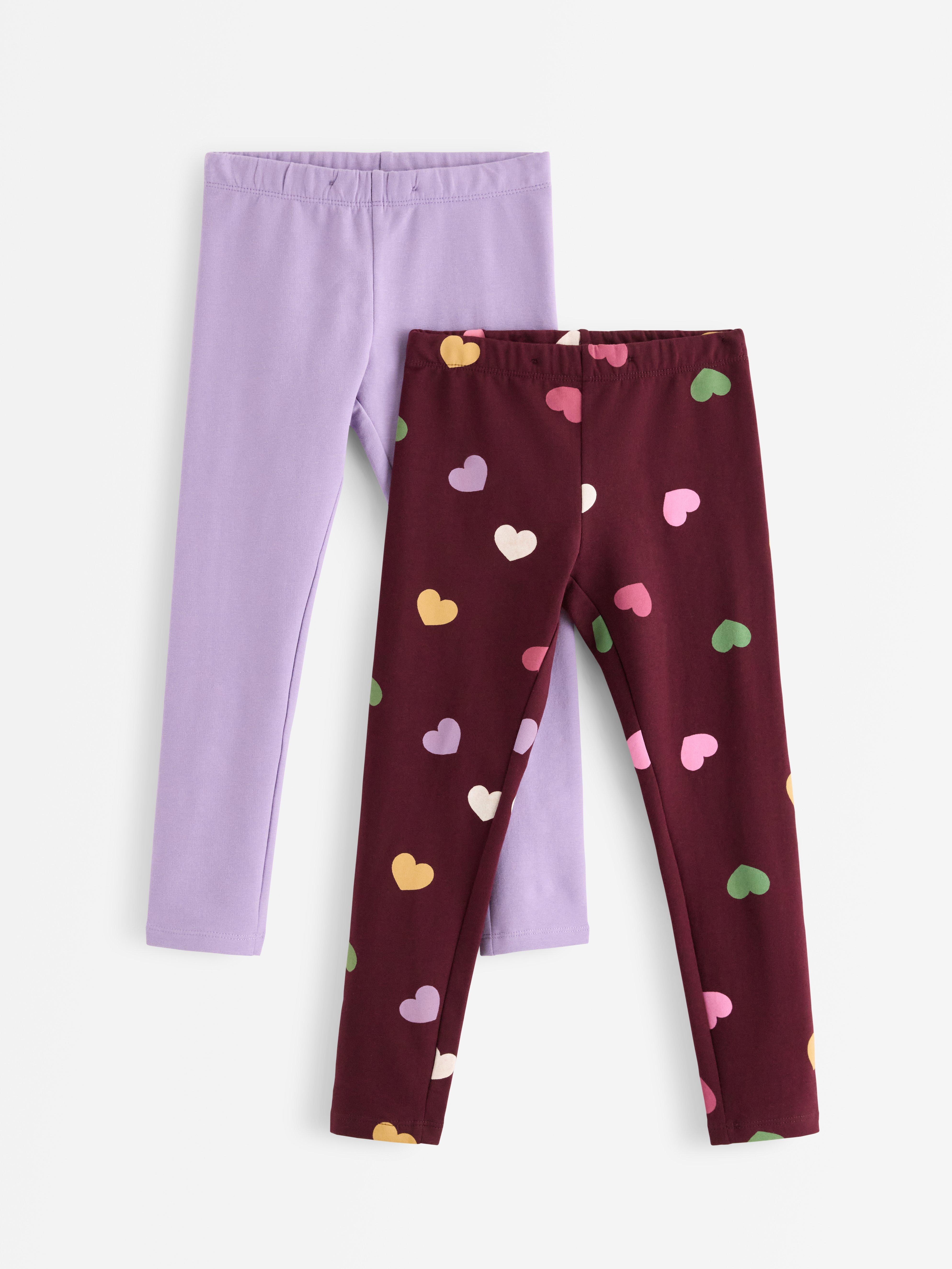 Leggings -  - Lilla