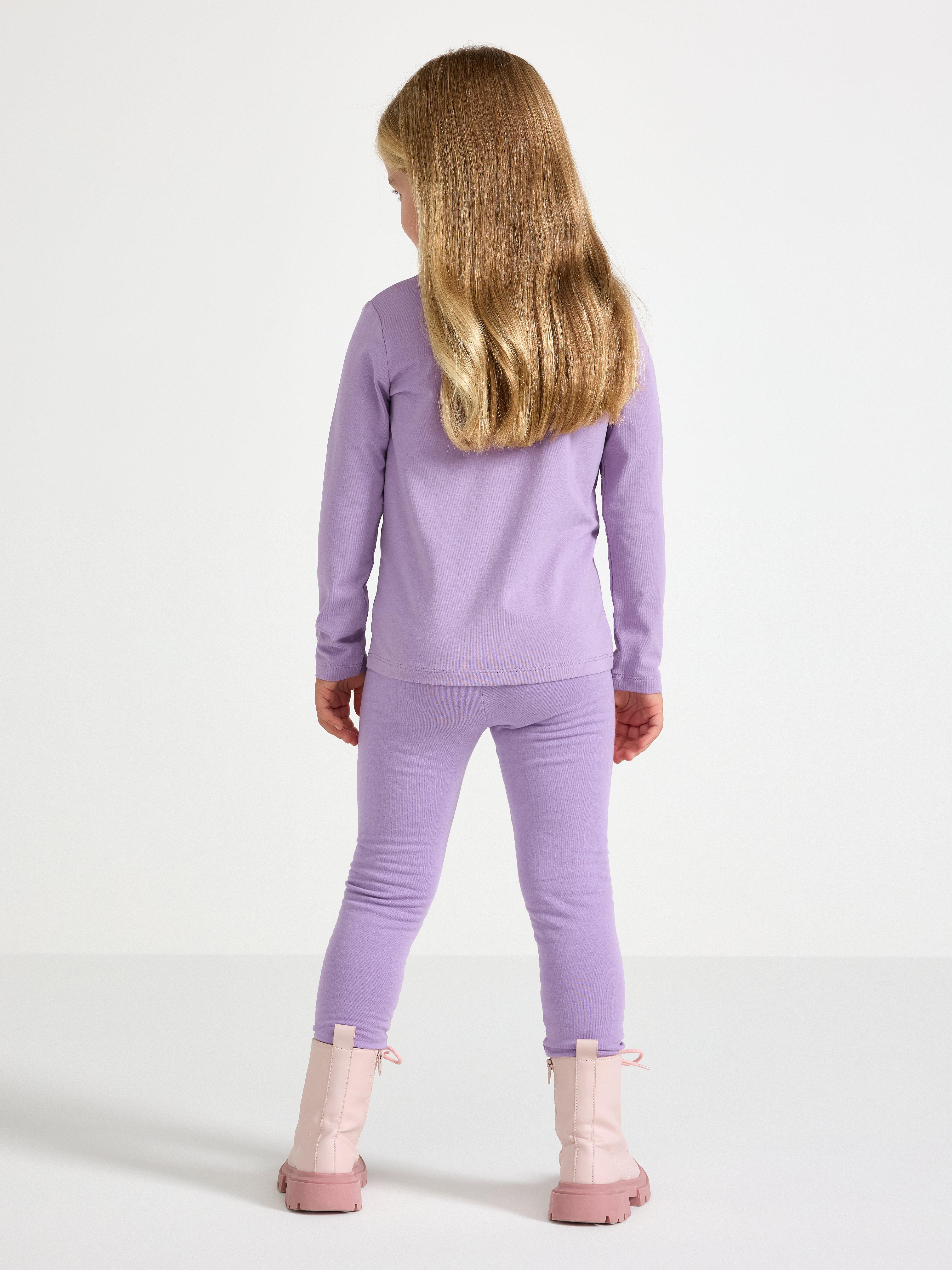 Leggings -  - Lilac