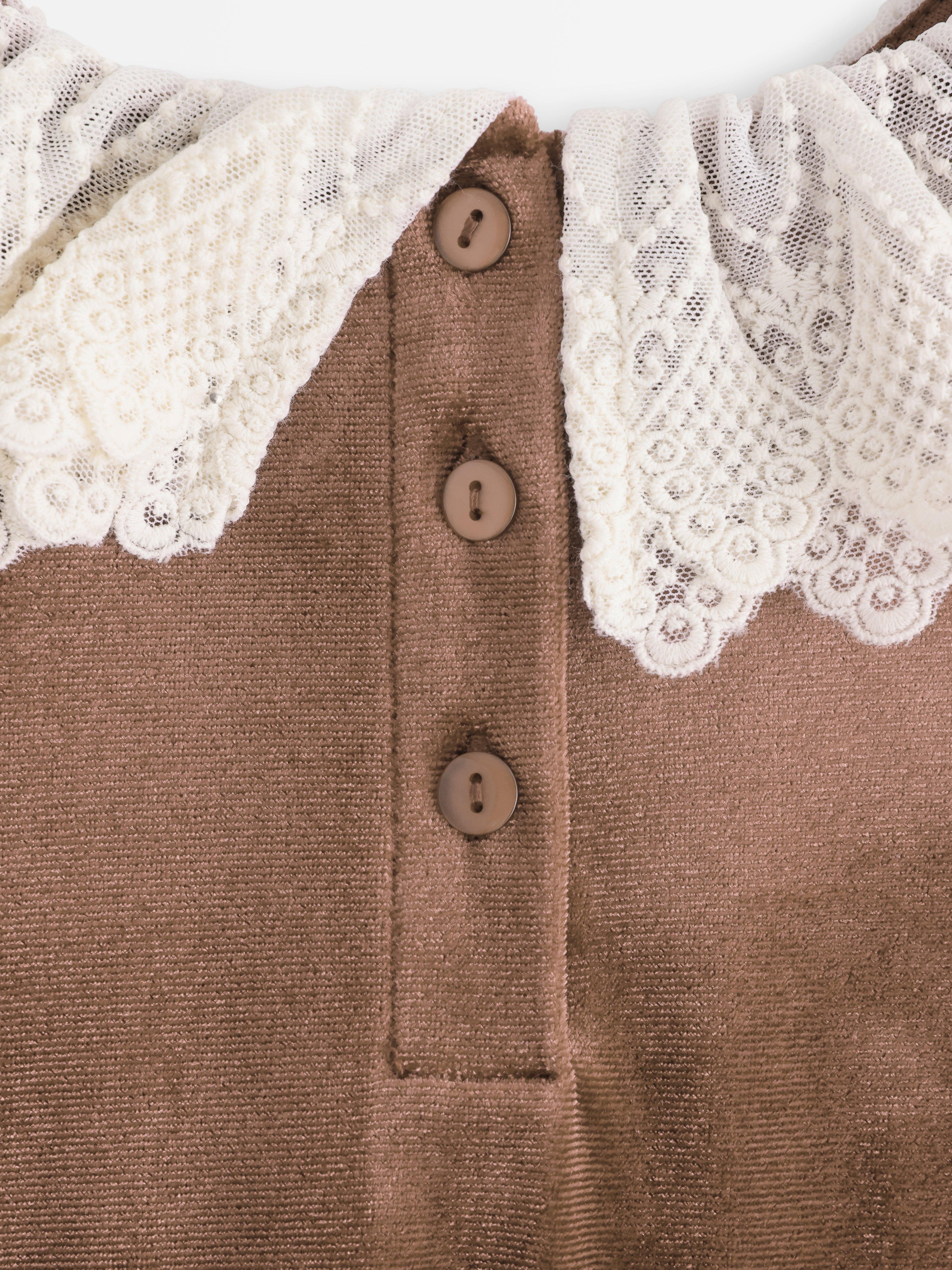 Dress -  - Brown