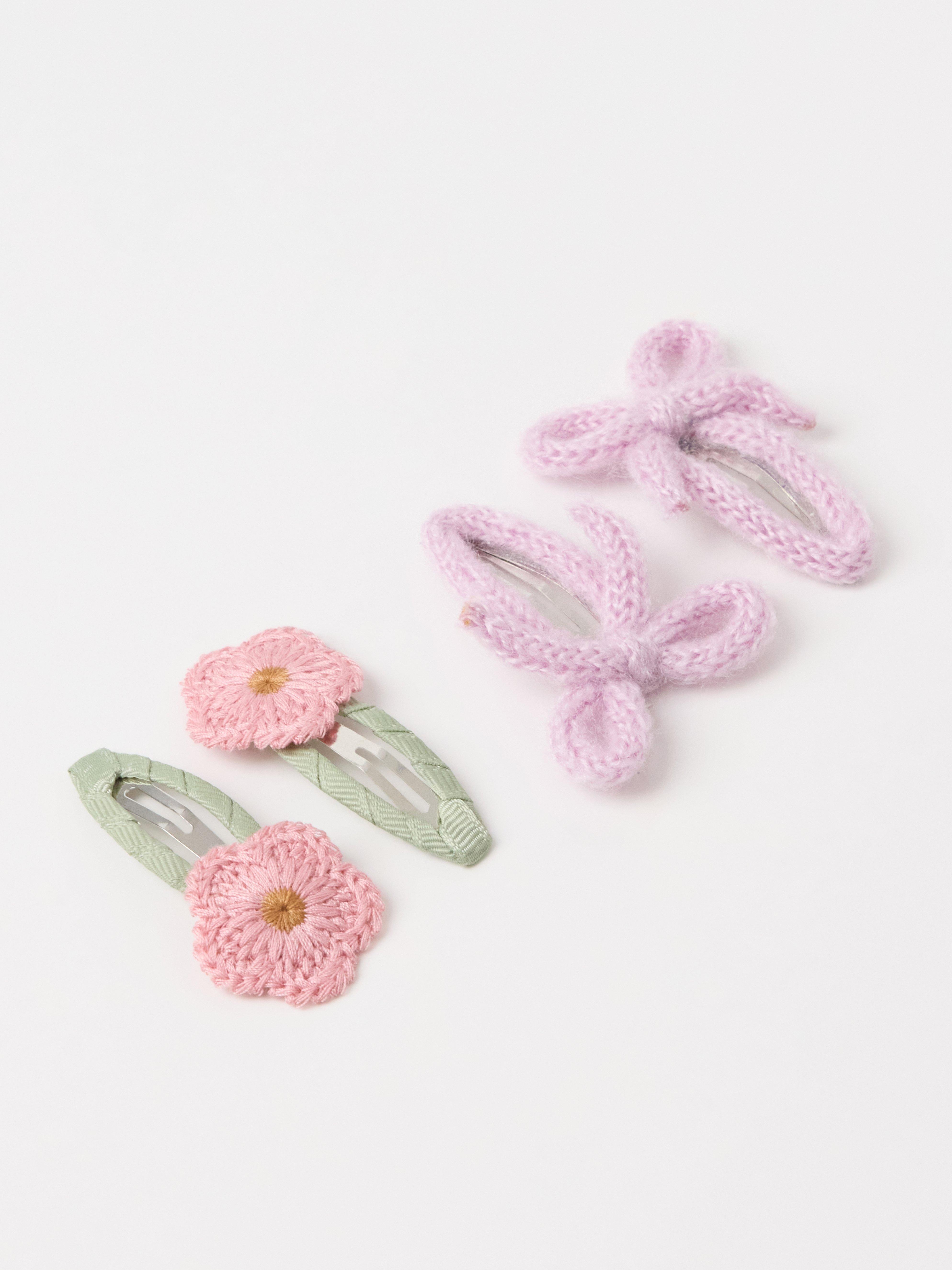 Hårspännen -  - Rosa
