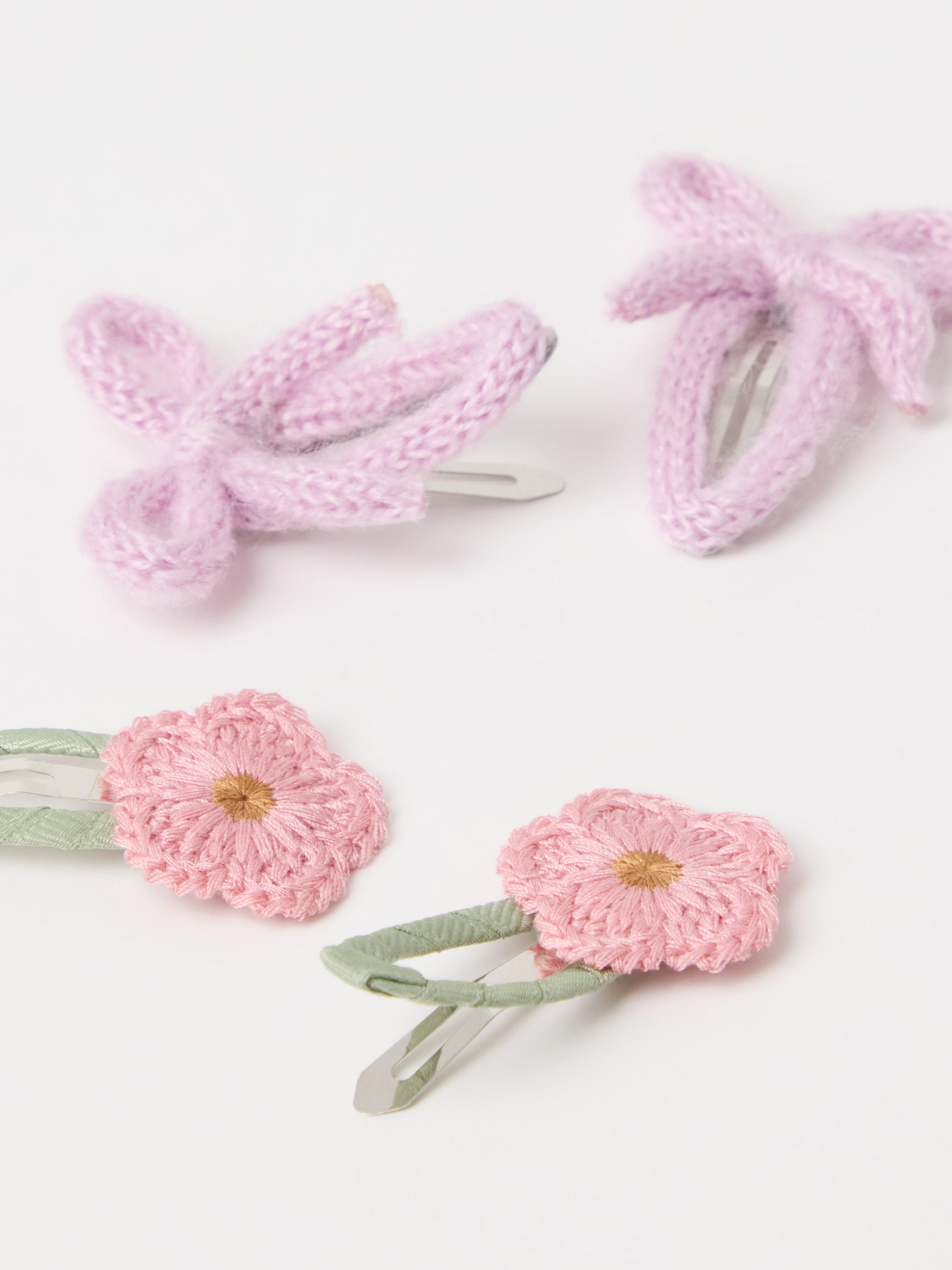 Hårspännen -  - Rosa