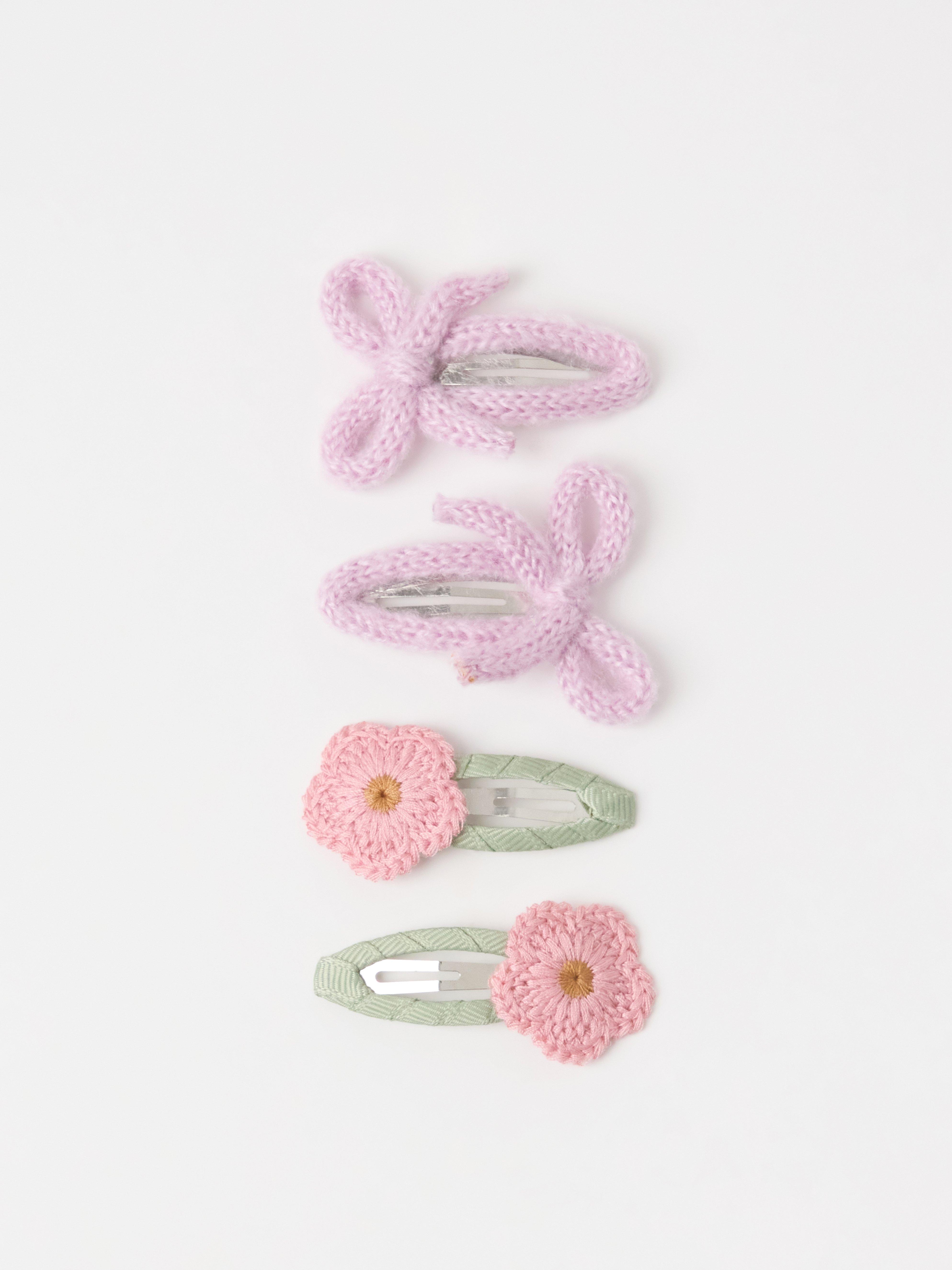 Hårspännen -  - Rosa