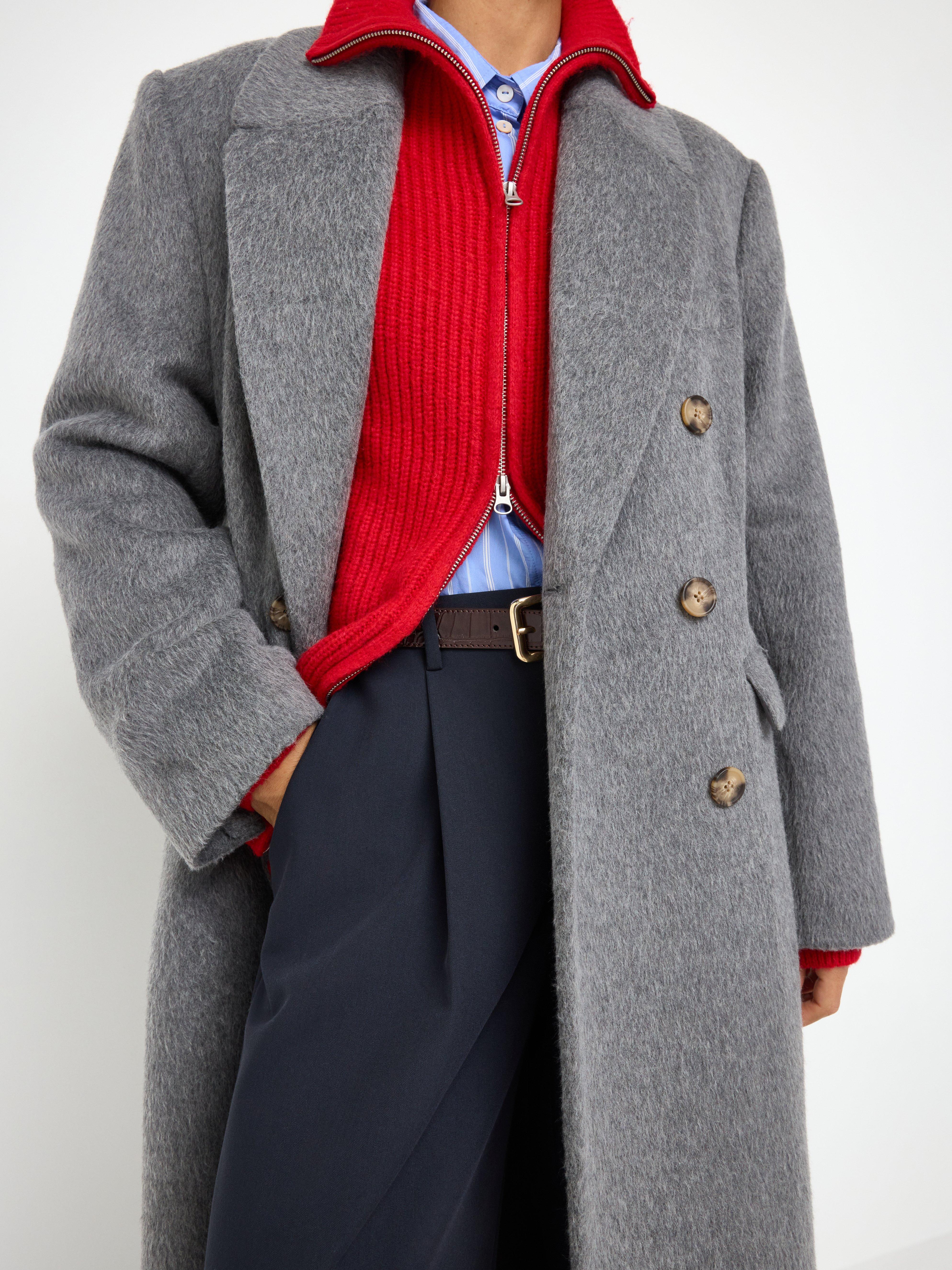 Coat - Womens Wear - Grey