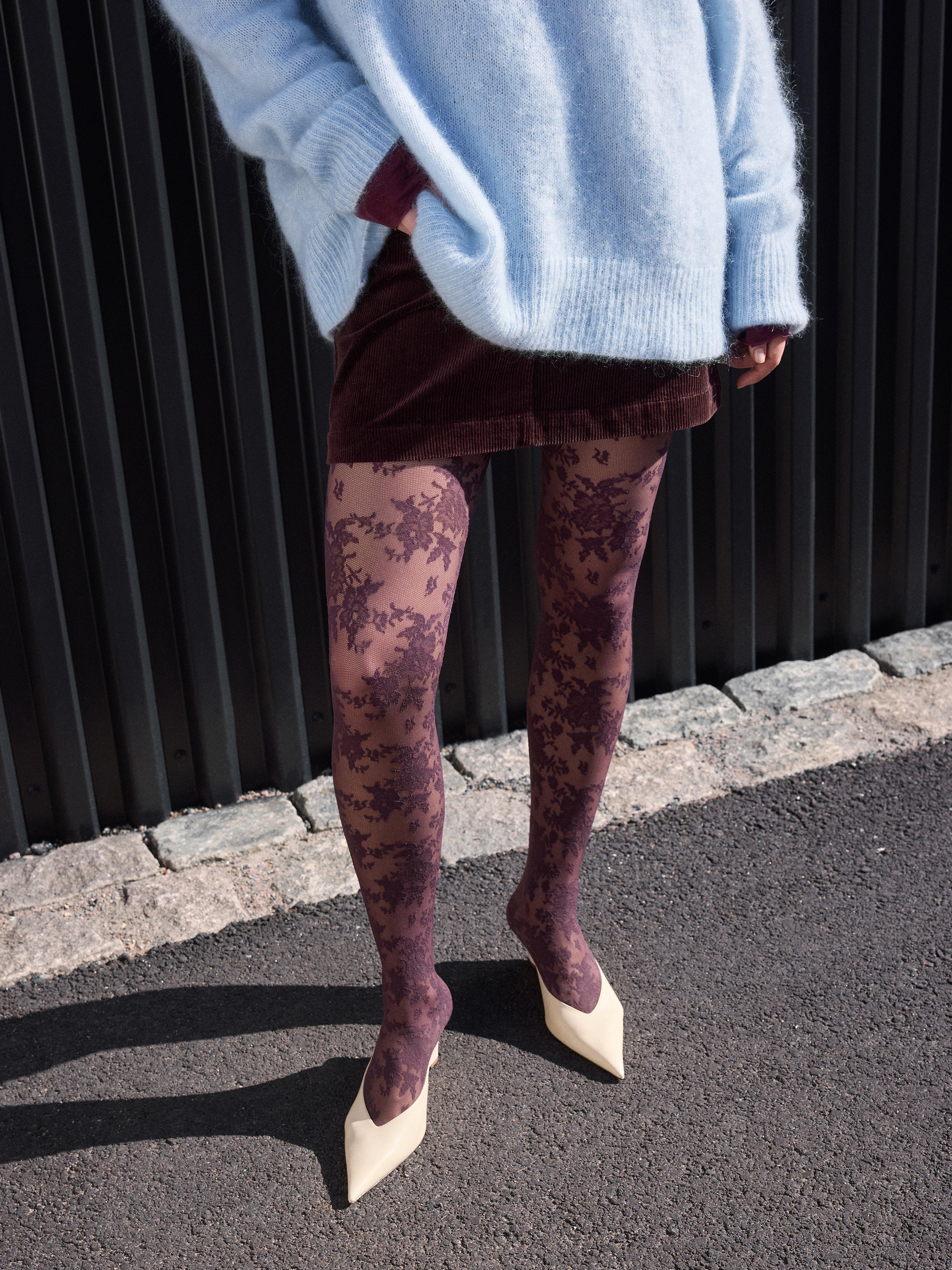 Tights - Lingerie - Lilac
