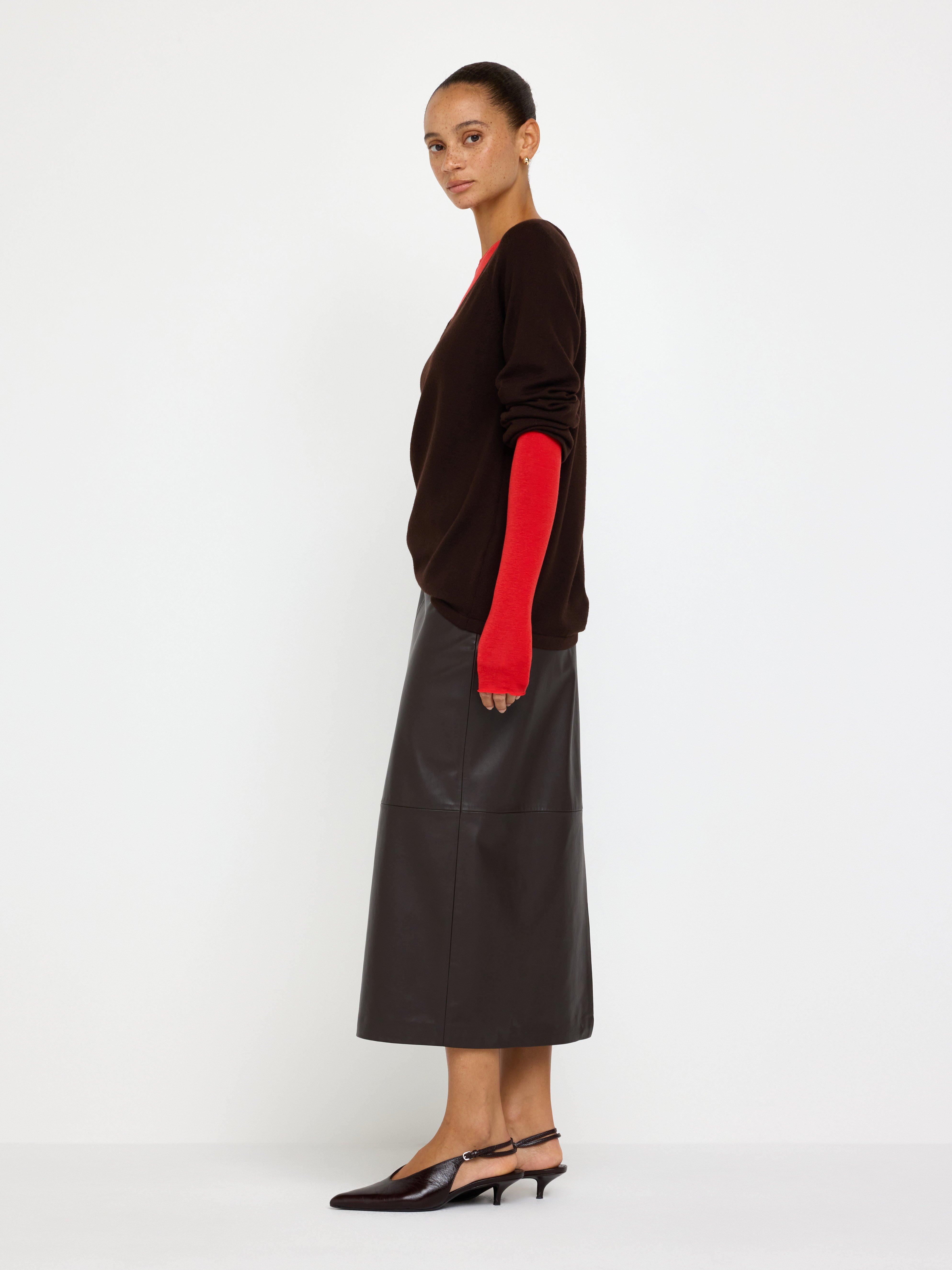 Skirt - Womens Wear - Brown
