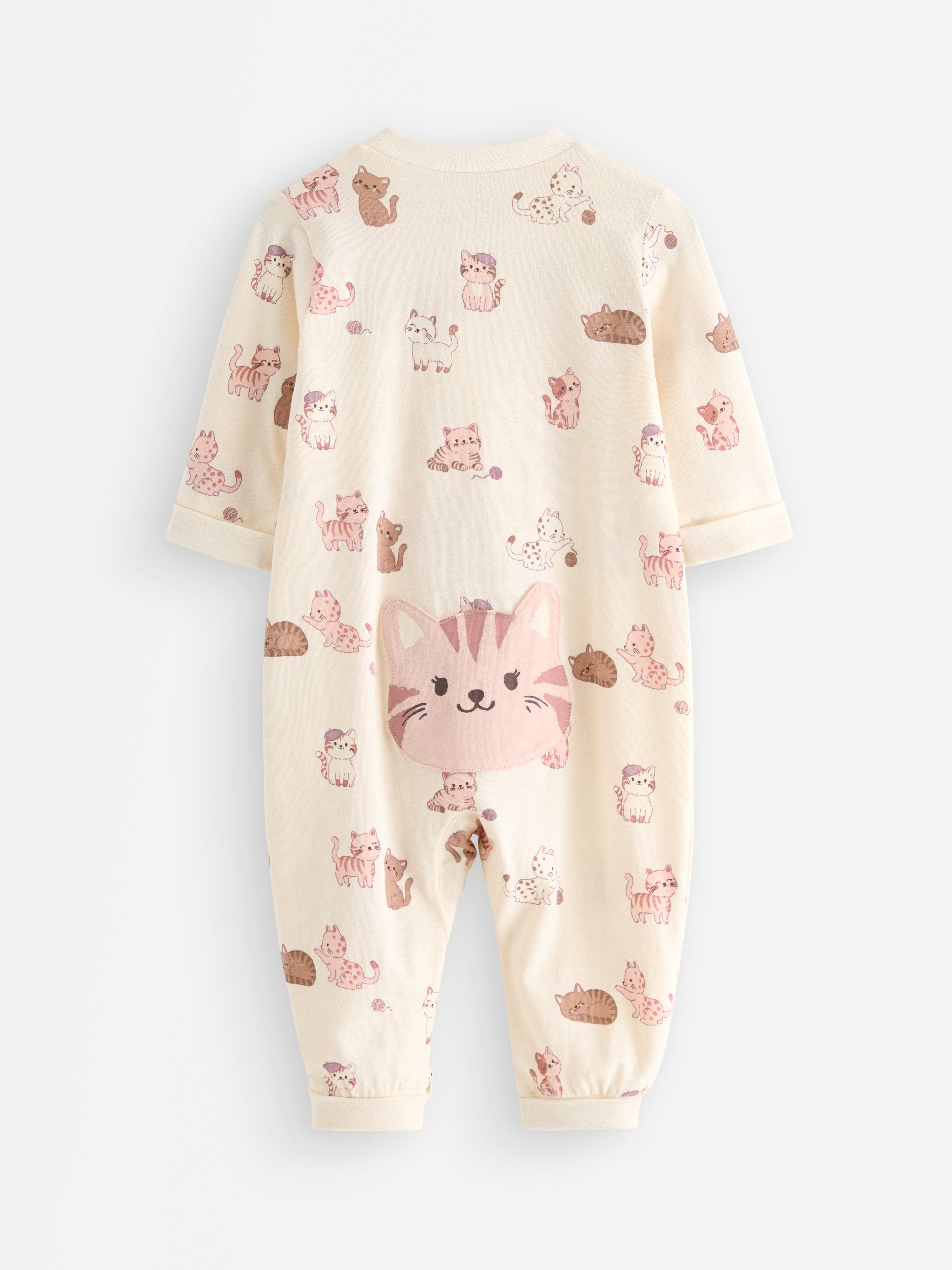 Pyjamasoverall - Barn - Vit