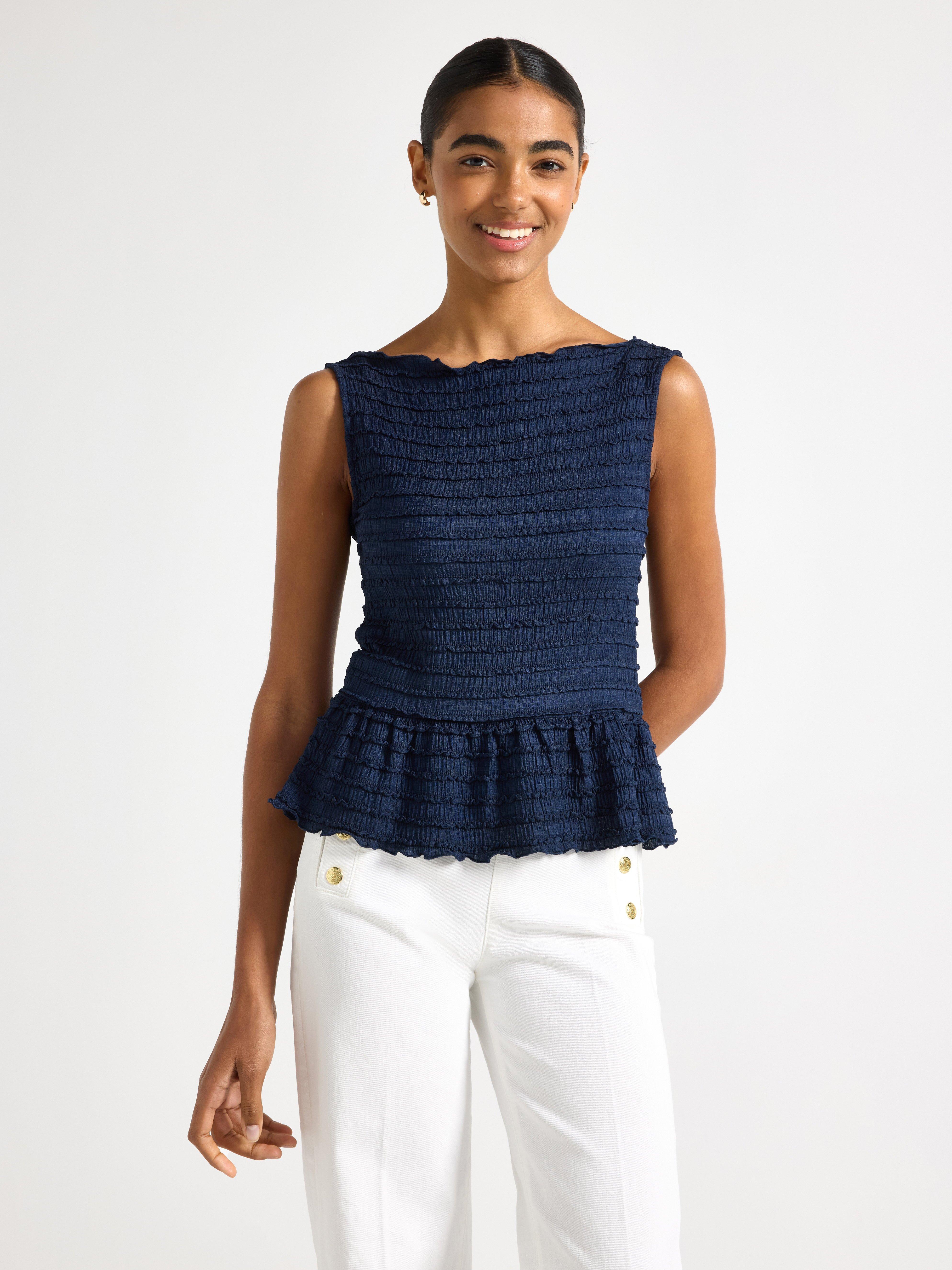 Top - Womens Wear - Blue