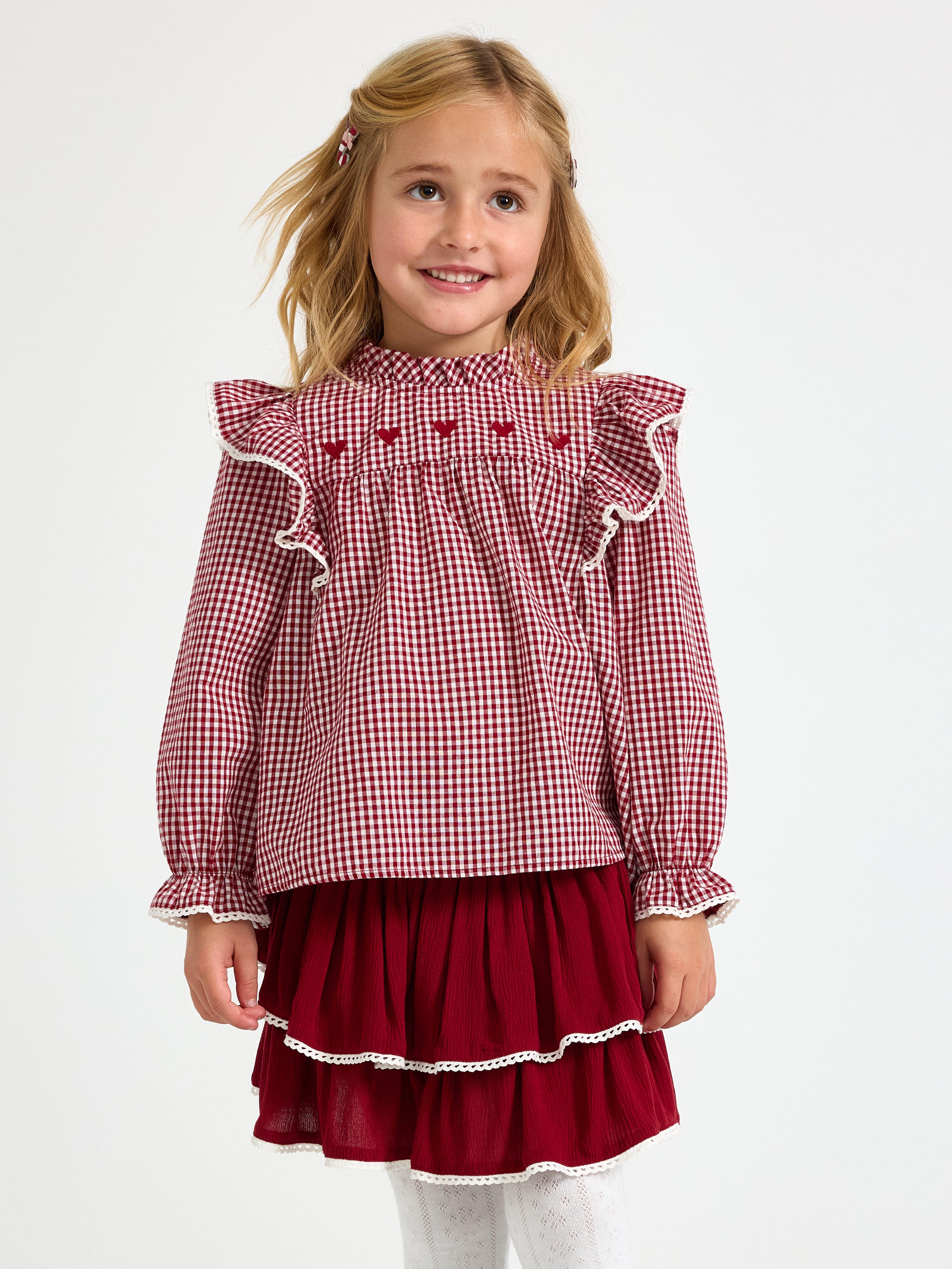 Blouse - Kids Wear - Red