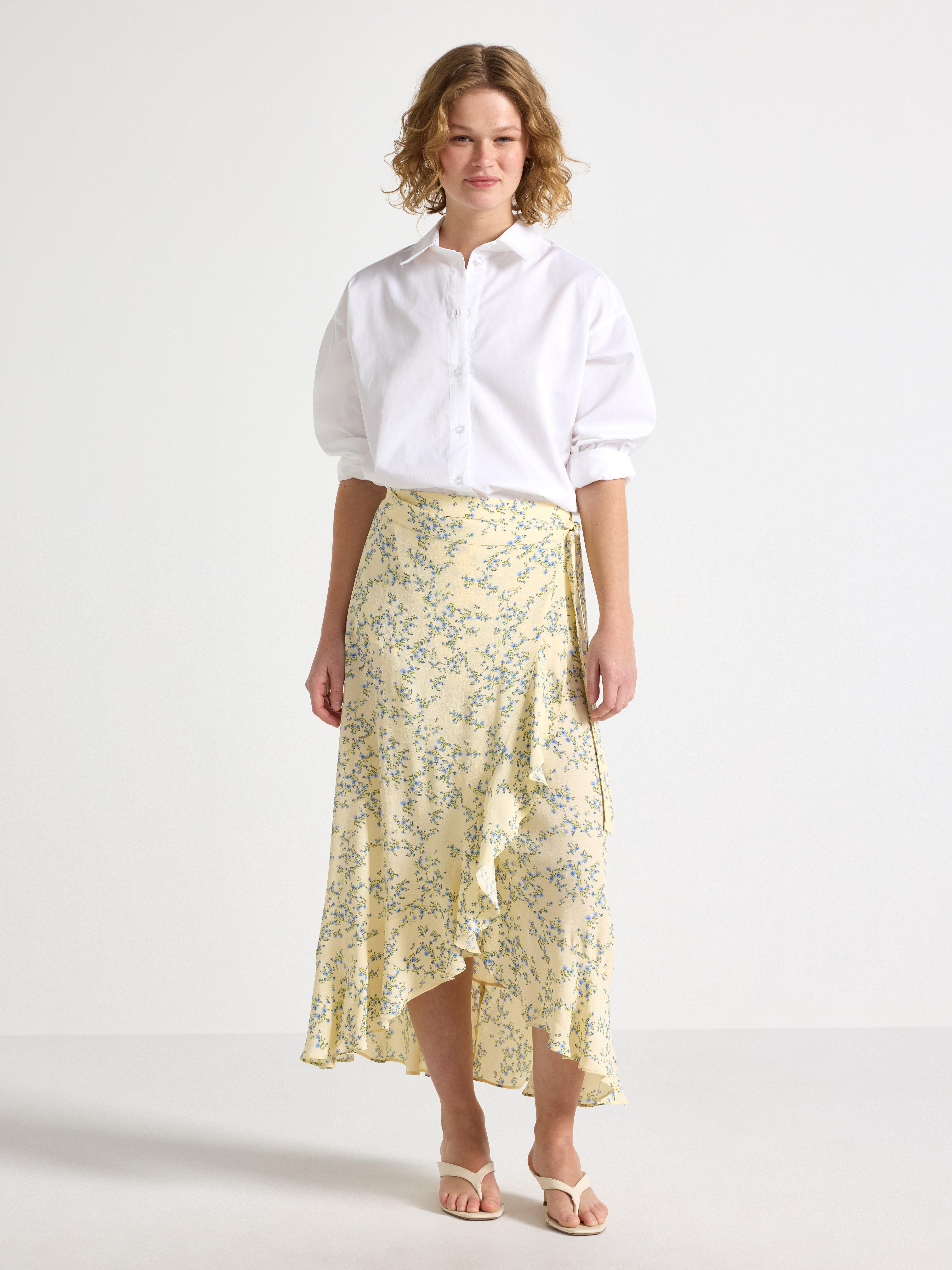 Wrap Skirt - Womens Wear - Yellow