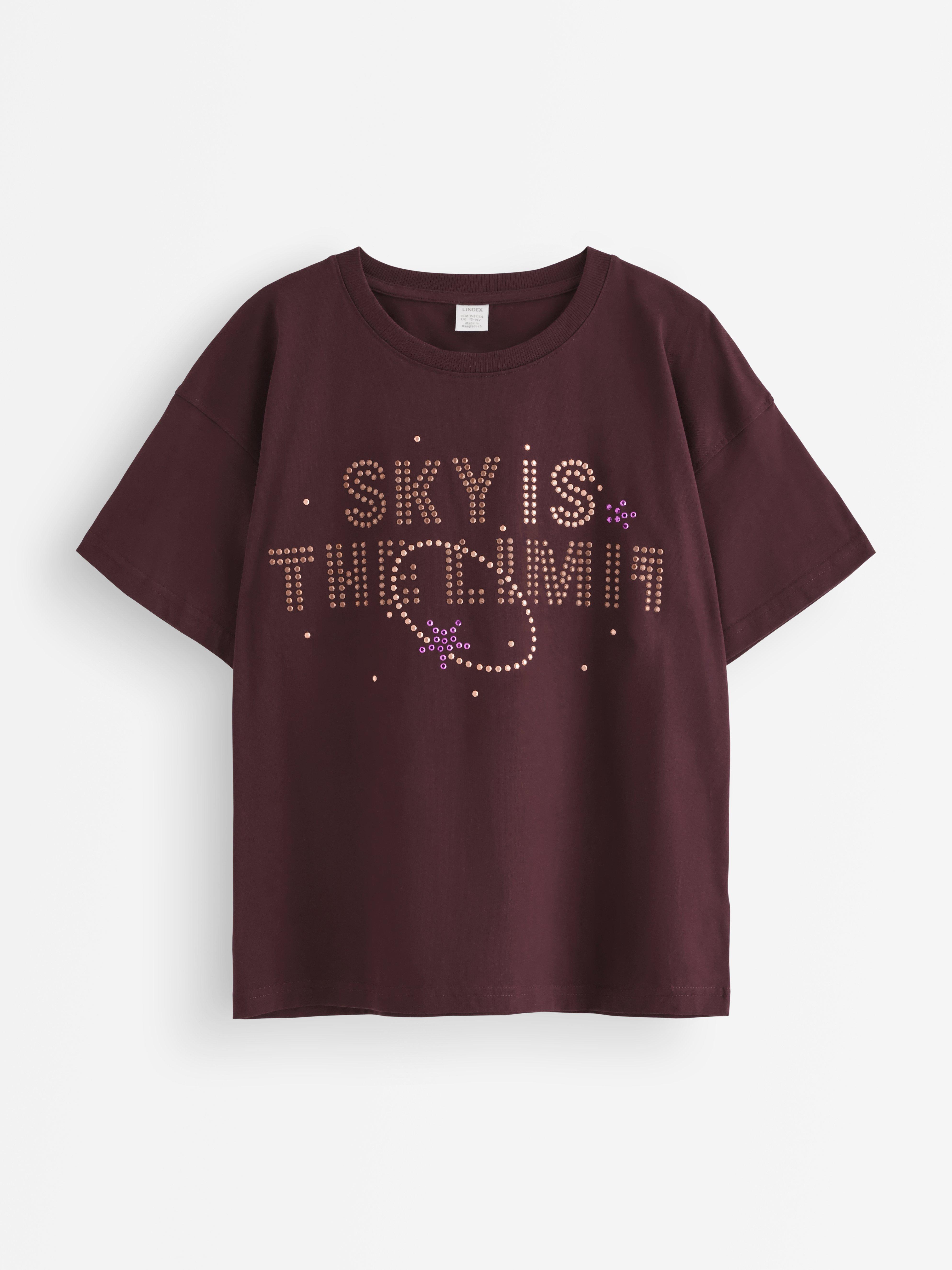 T-shirt -  - Lilac