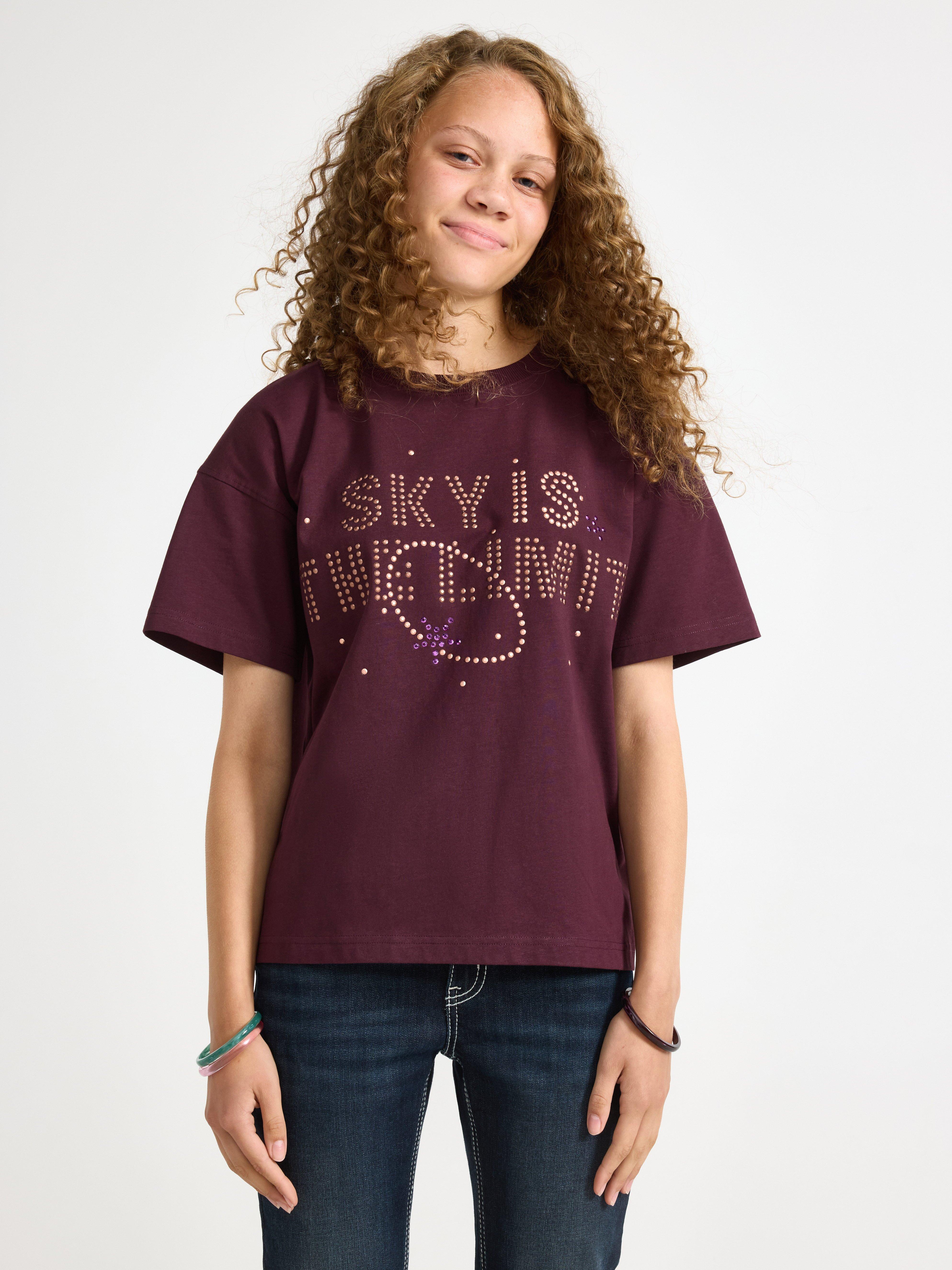 T-shirt -  - Lilac