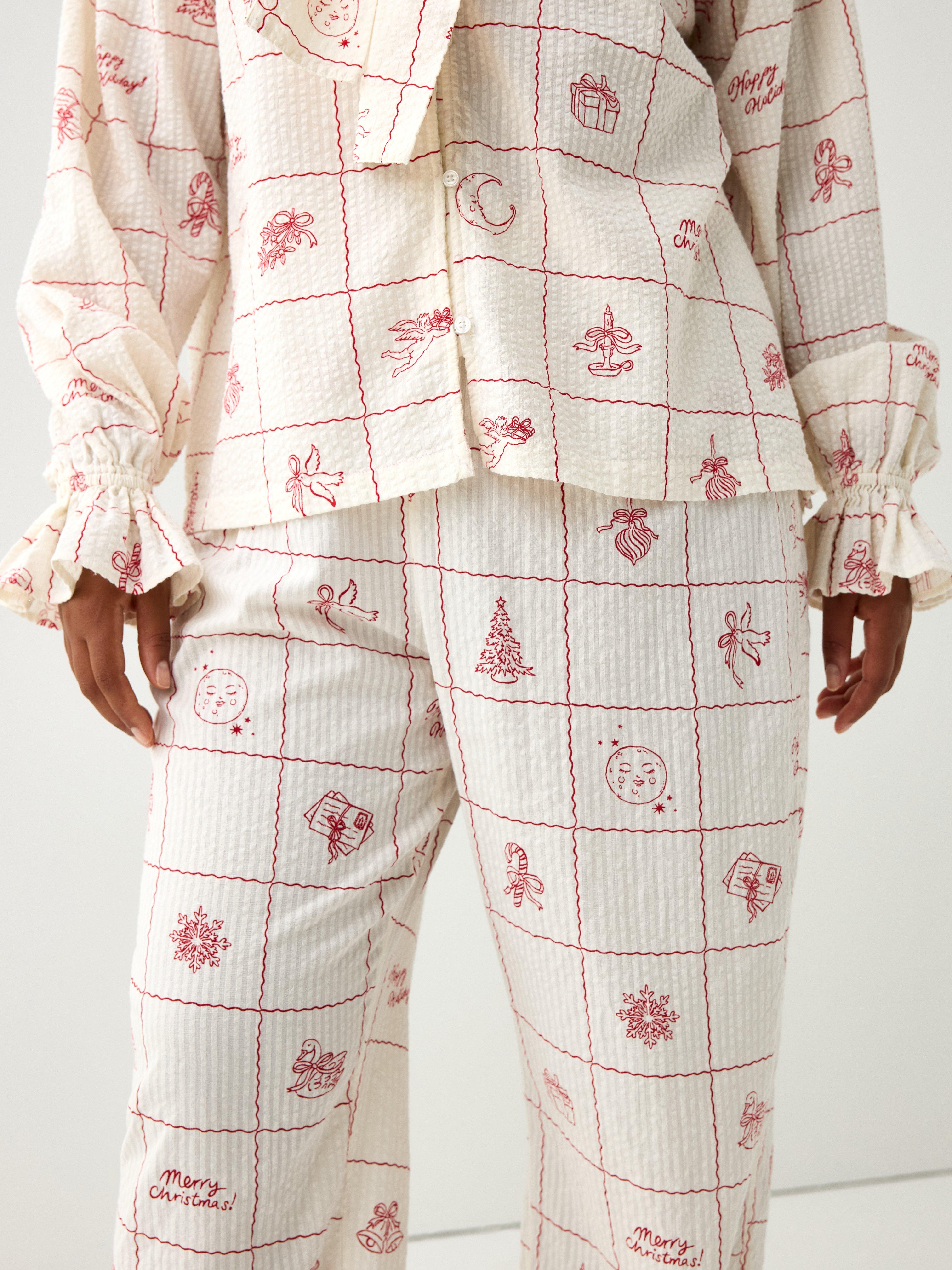 Pyjama Trousers - Lingerie - Red