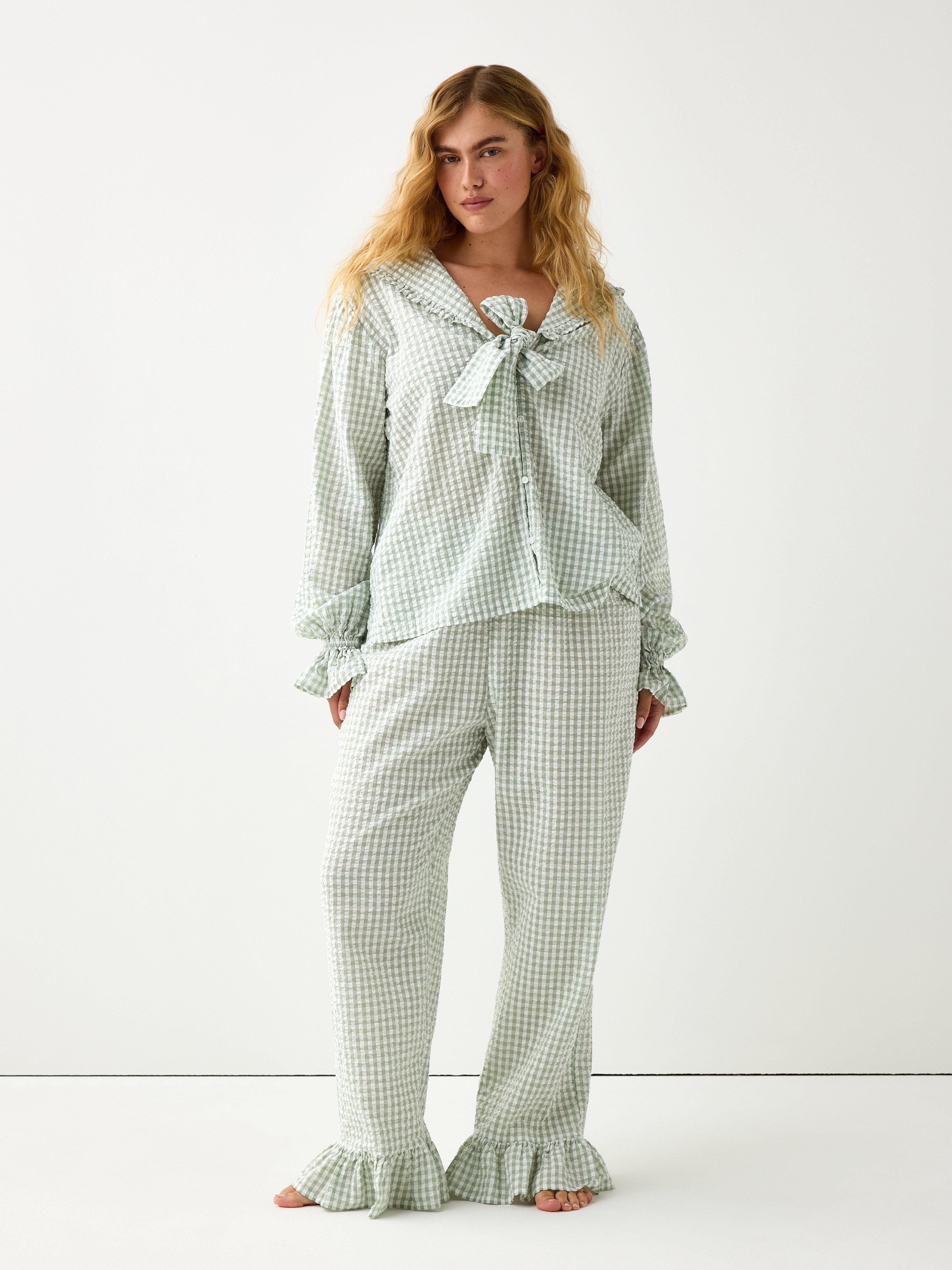 Pyjama Trousers - Lingerie - Green