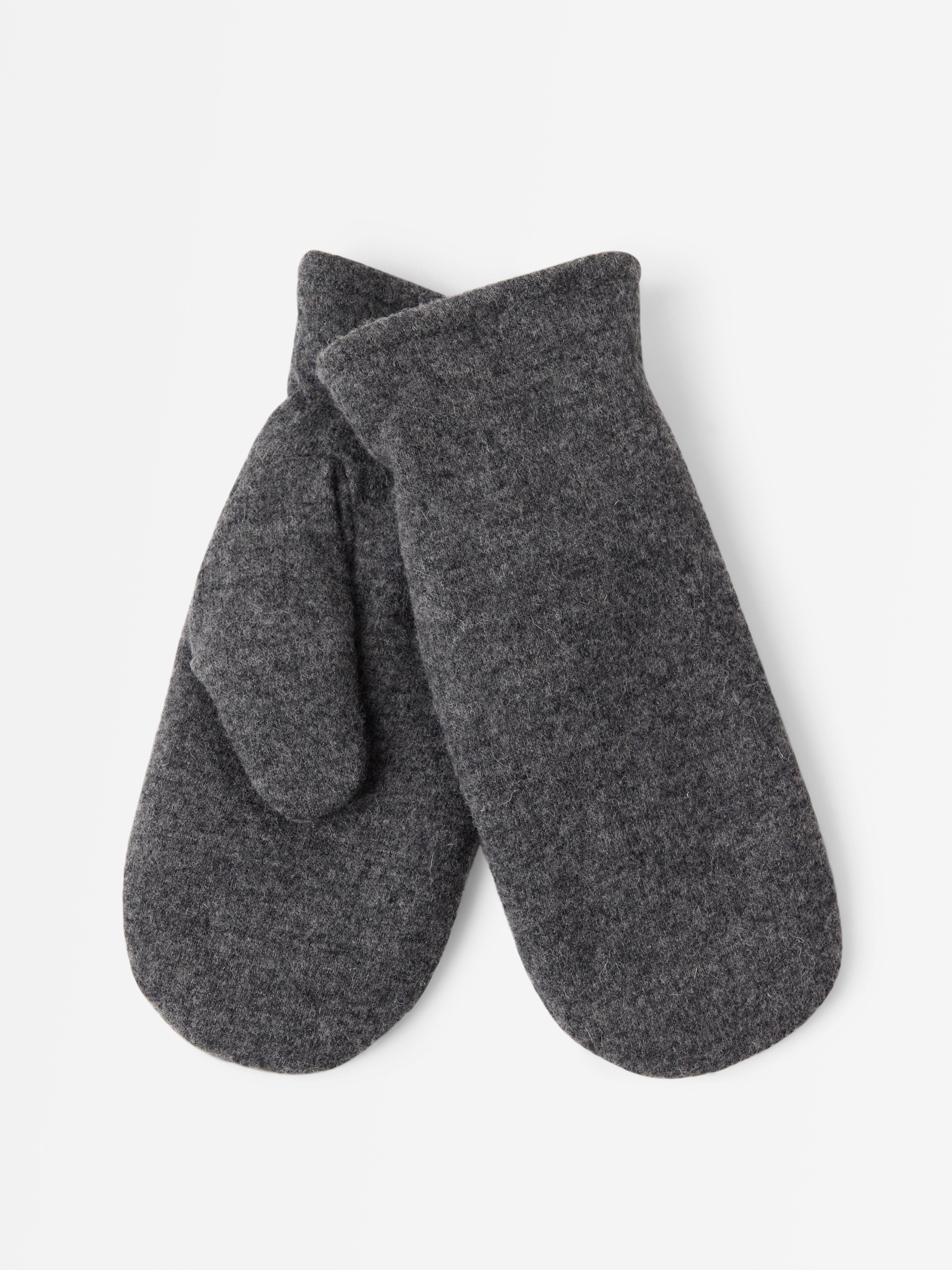 Mittens - Womens Wear - Grey