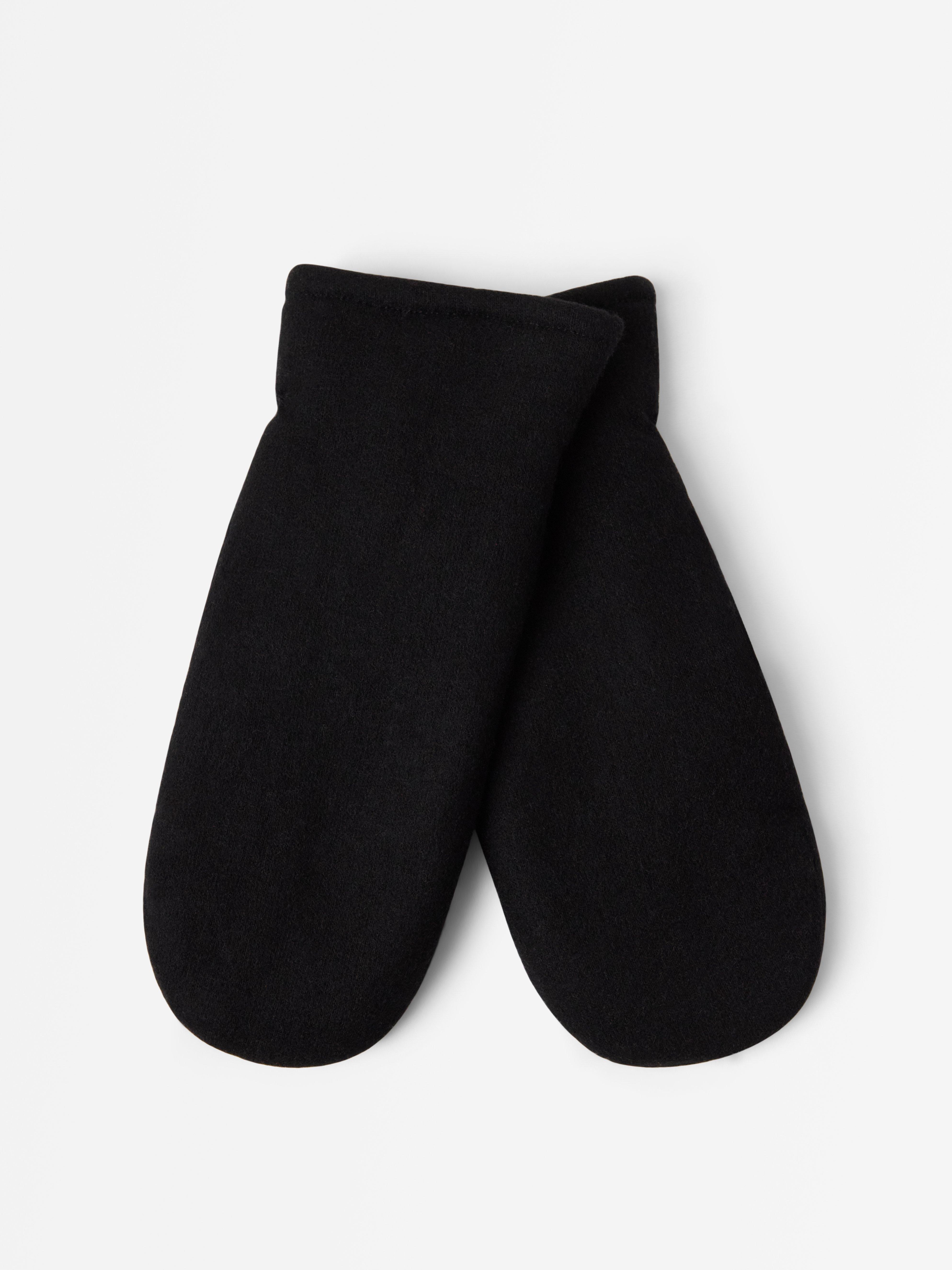 Mittens - Womens Wear - Black