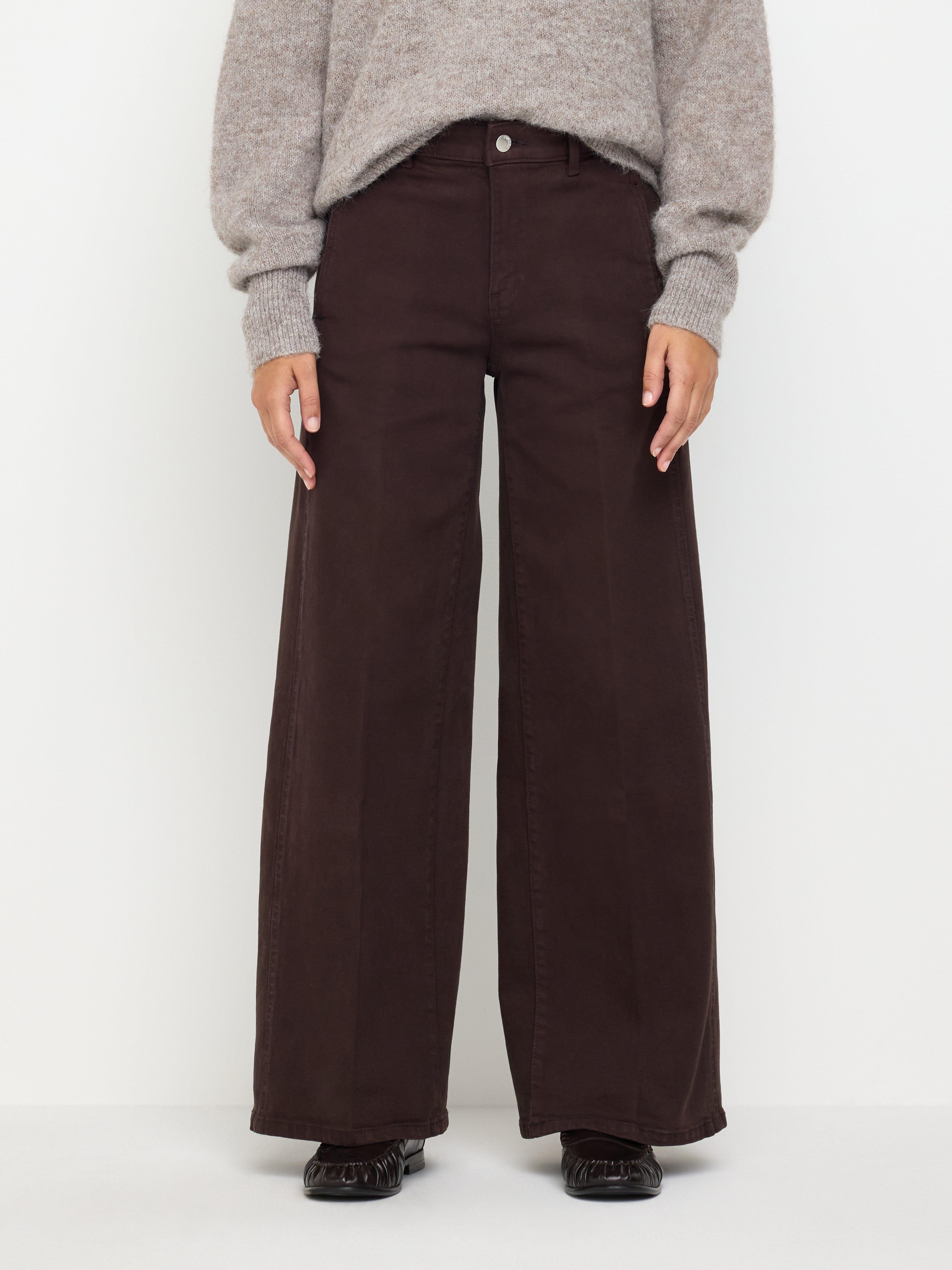 Jeans - Dame - Brun