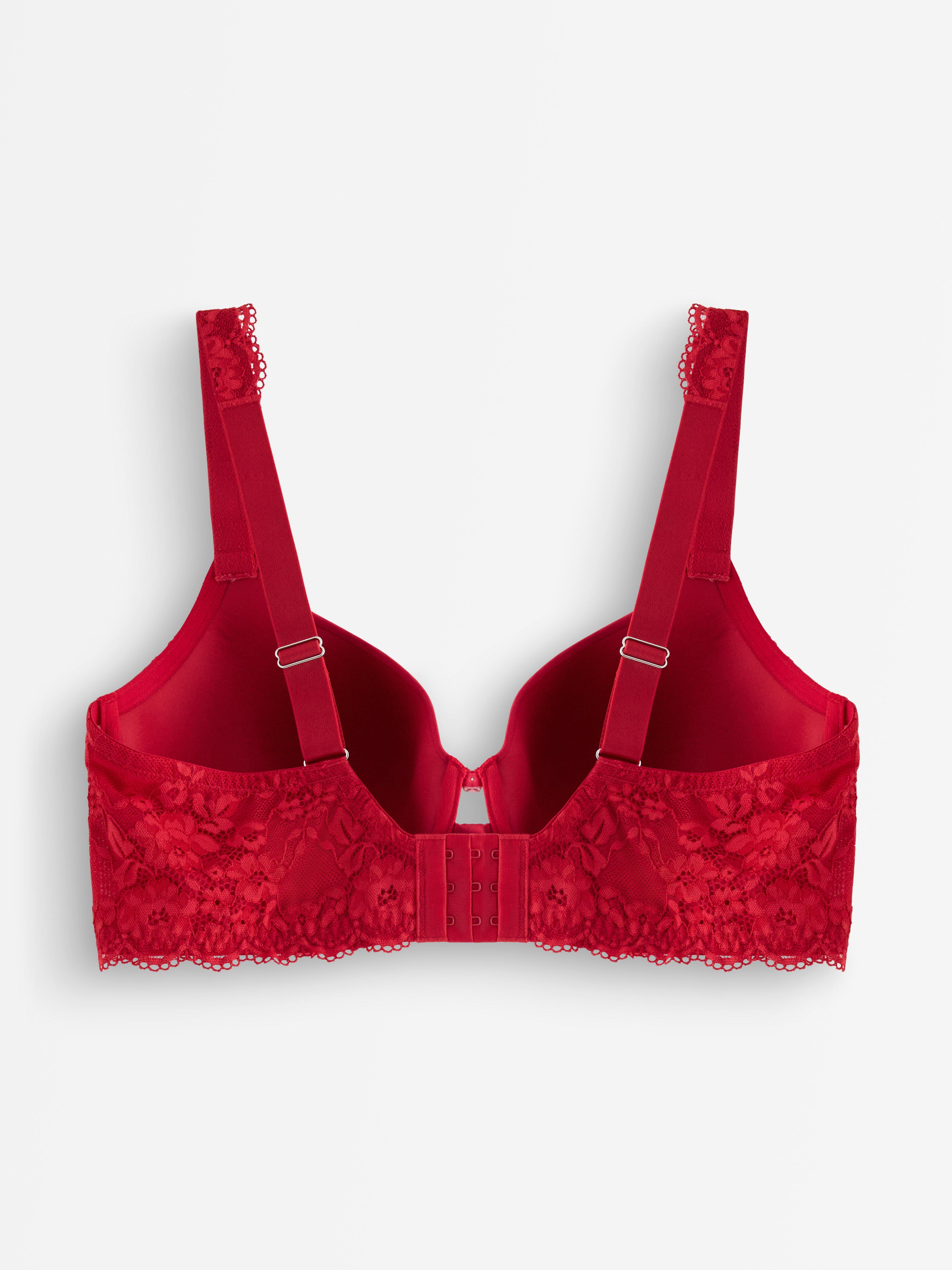 Dahlia T-shirt Bra - Lingerie - Red