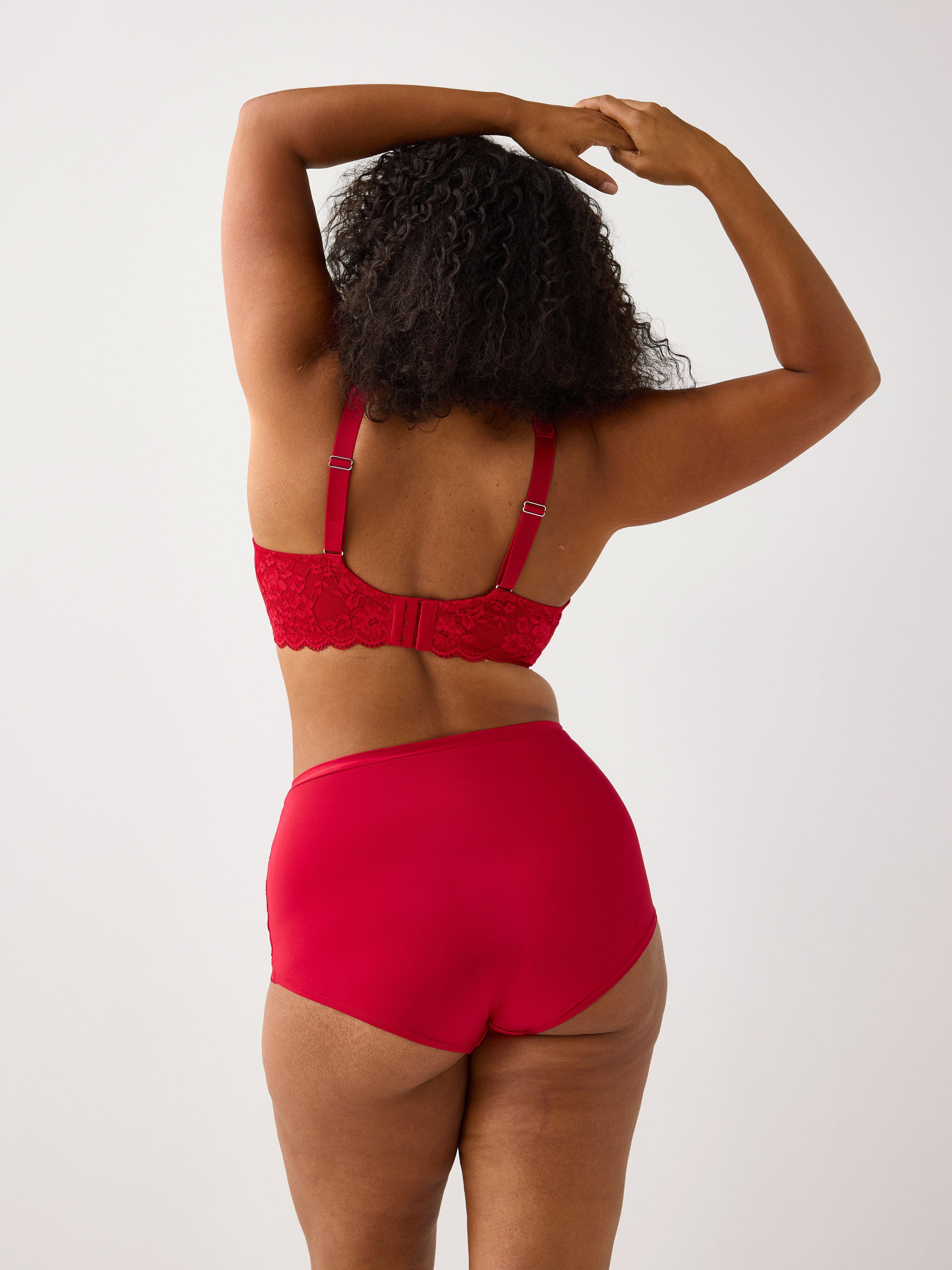 Dahlia T-shirt Bra - Lingerie - Red