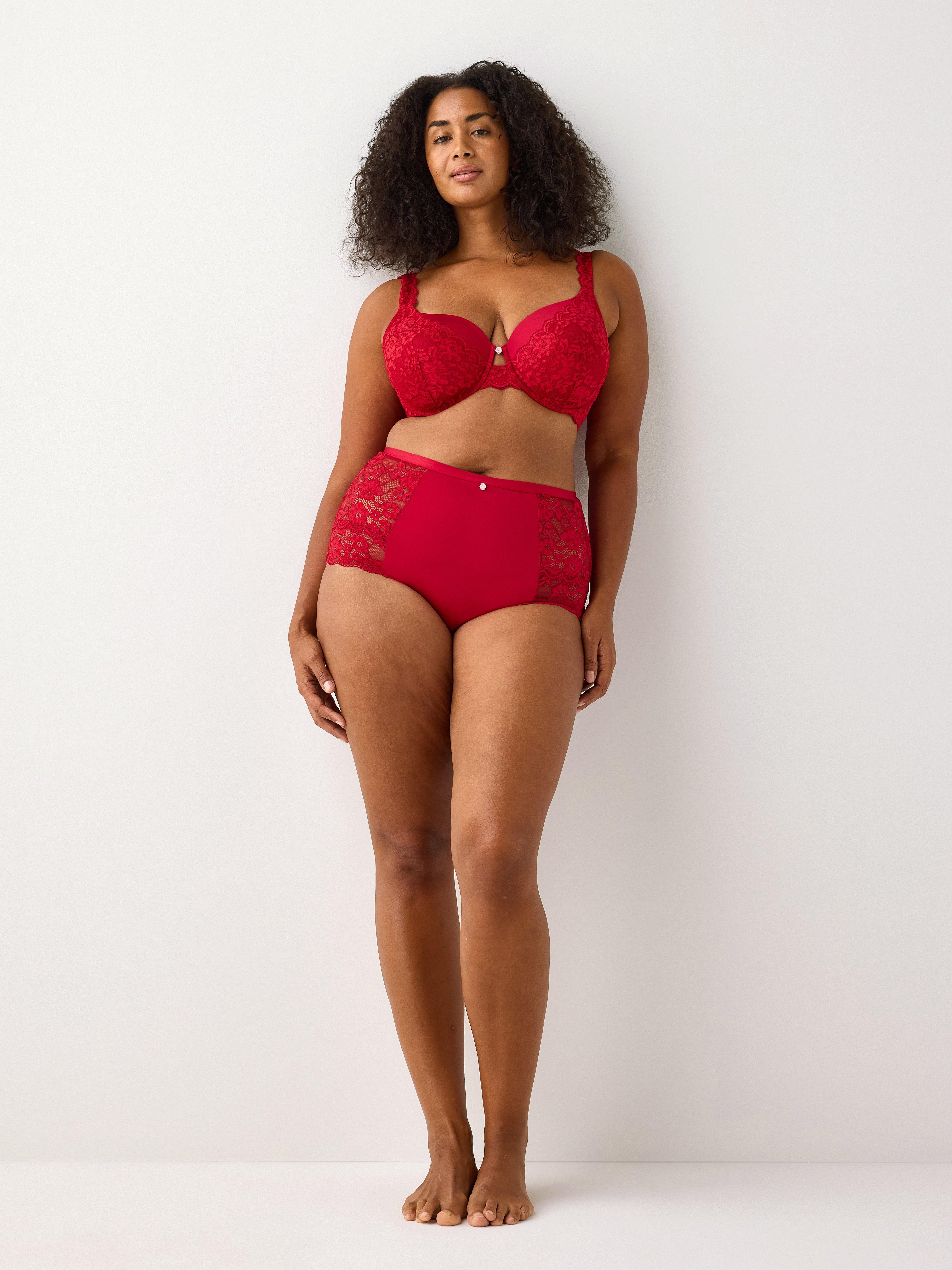 Dahlia T-shirt Bra - Lingerie - Red