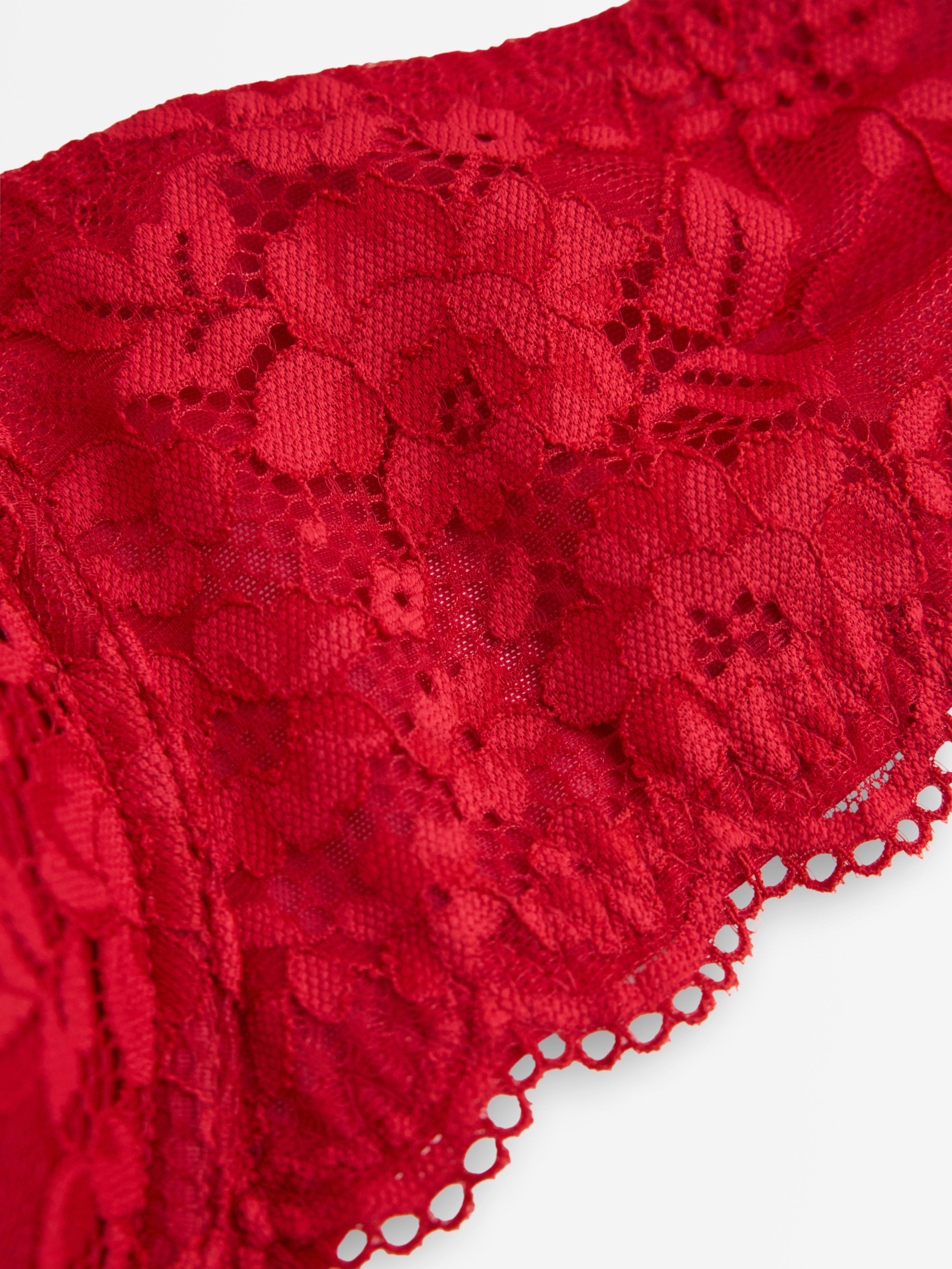 Dahlia T-shirt Bra - Lingerie - Red