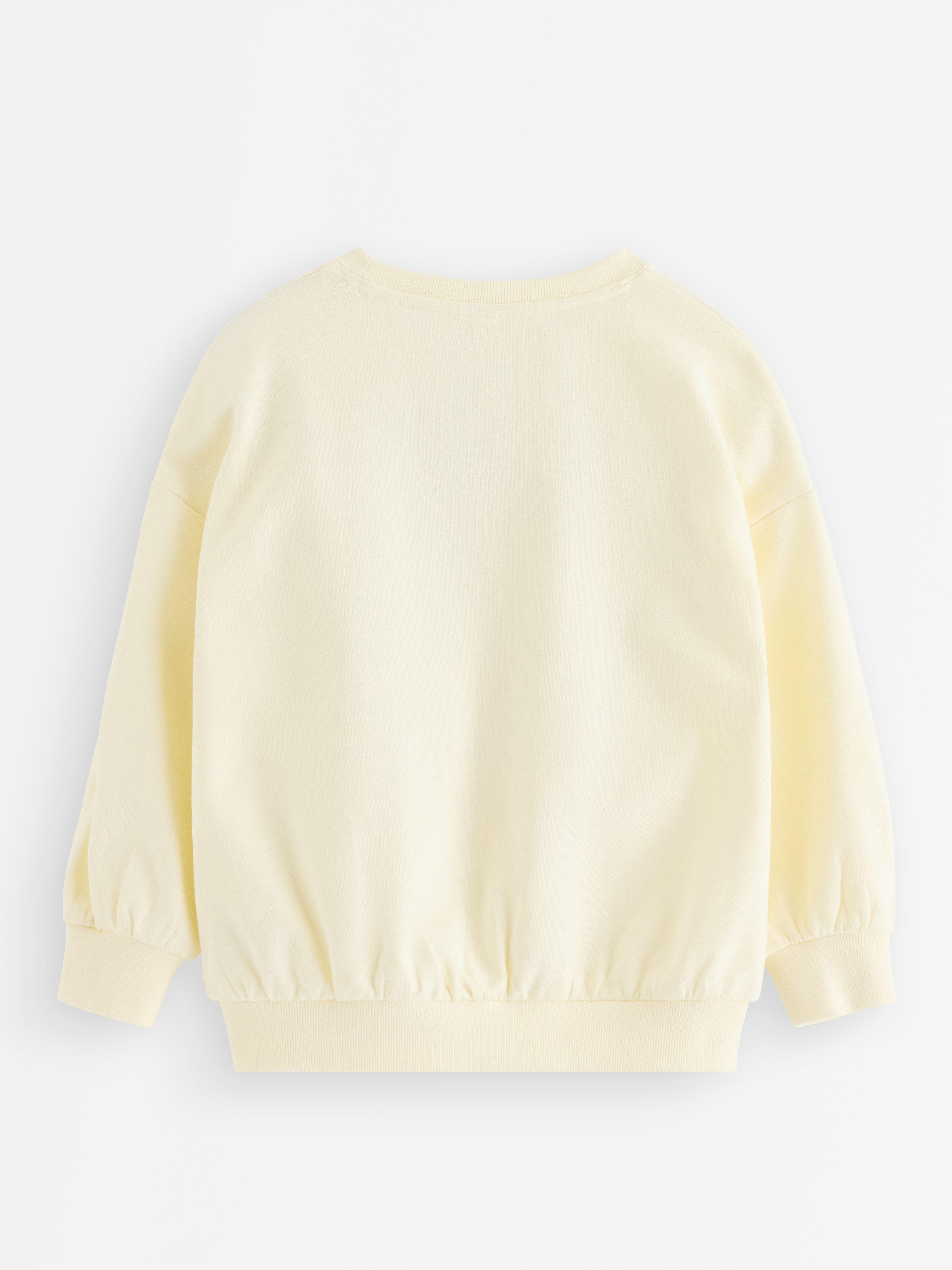 Sweatshirt - Børn - Hvid