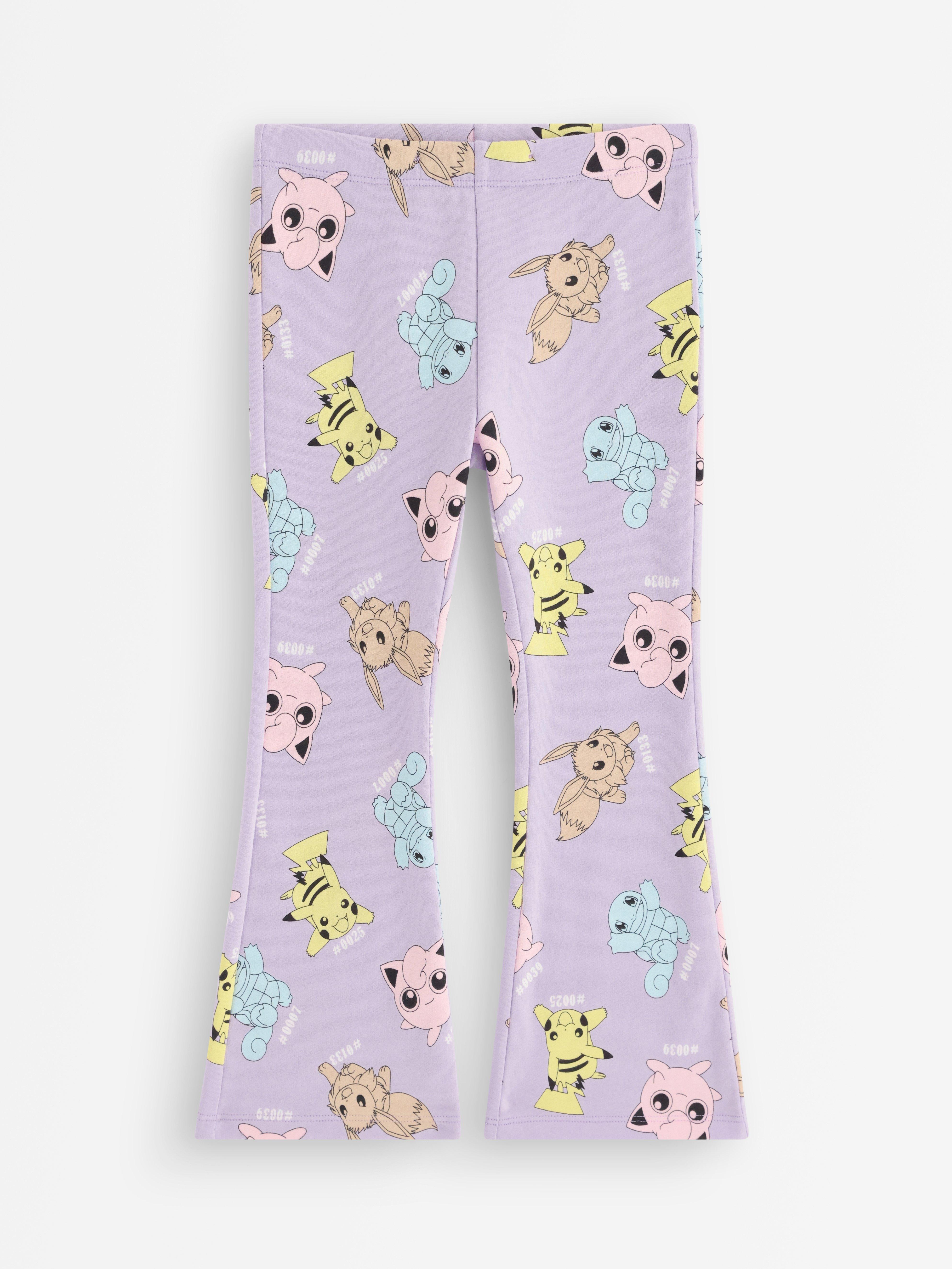 Leggings - Børn - Lilla