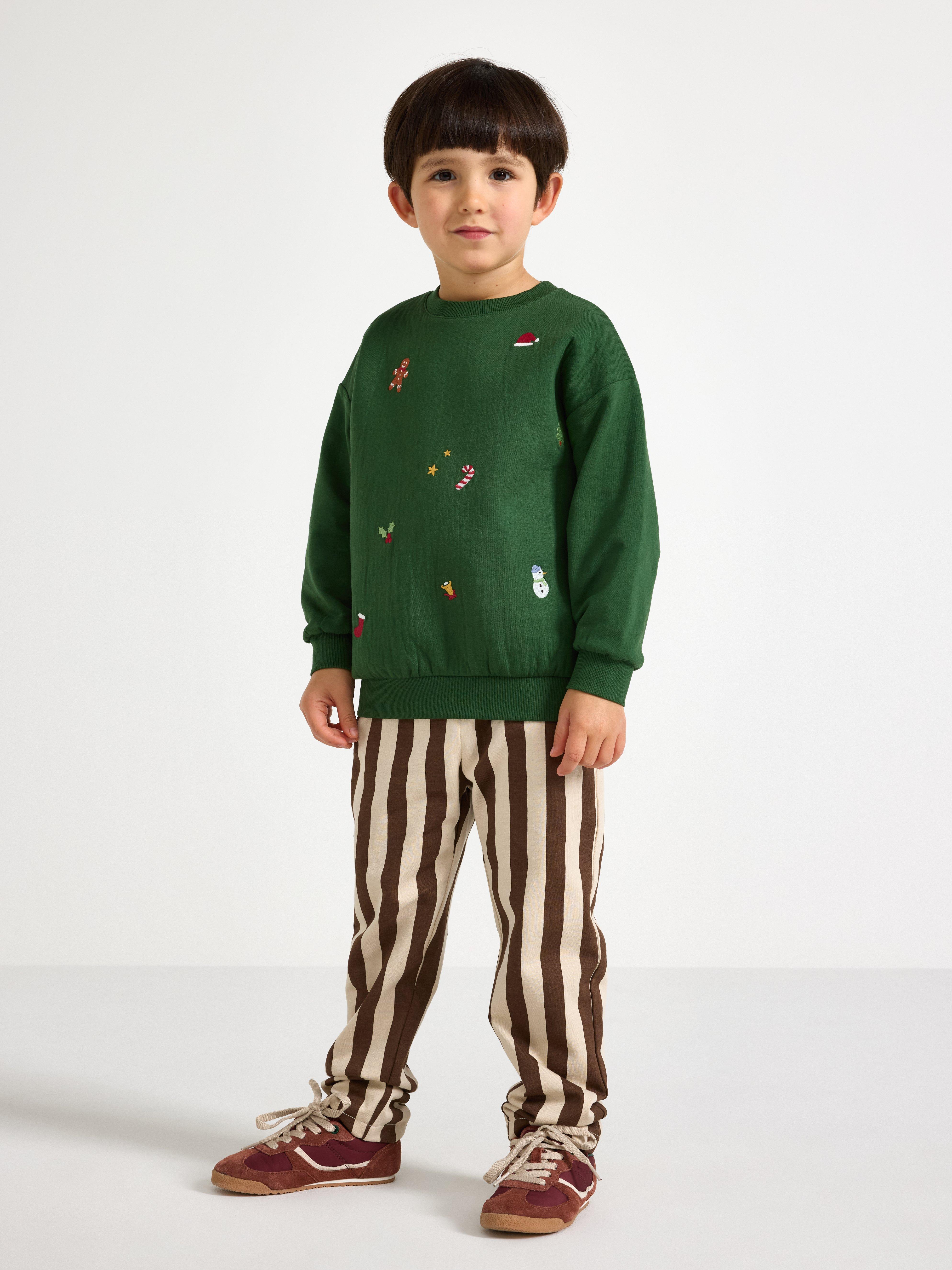 Trousers - Kids Wear - Brown