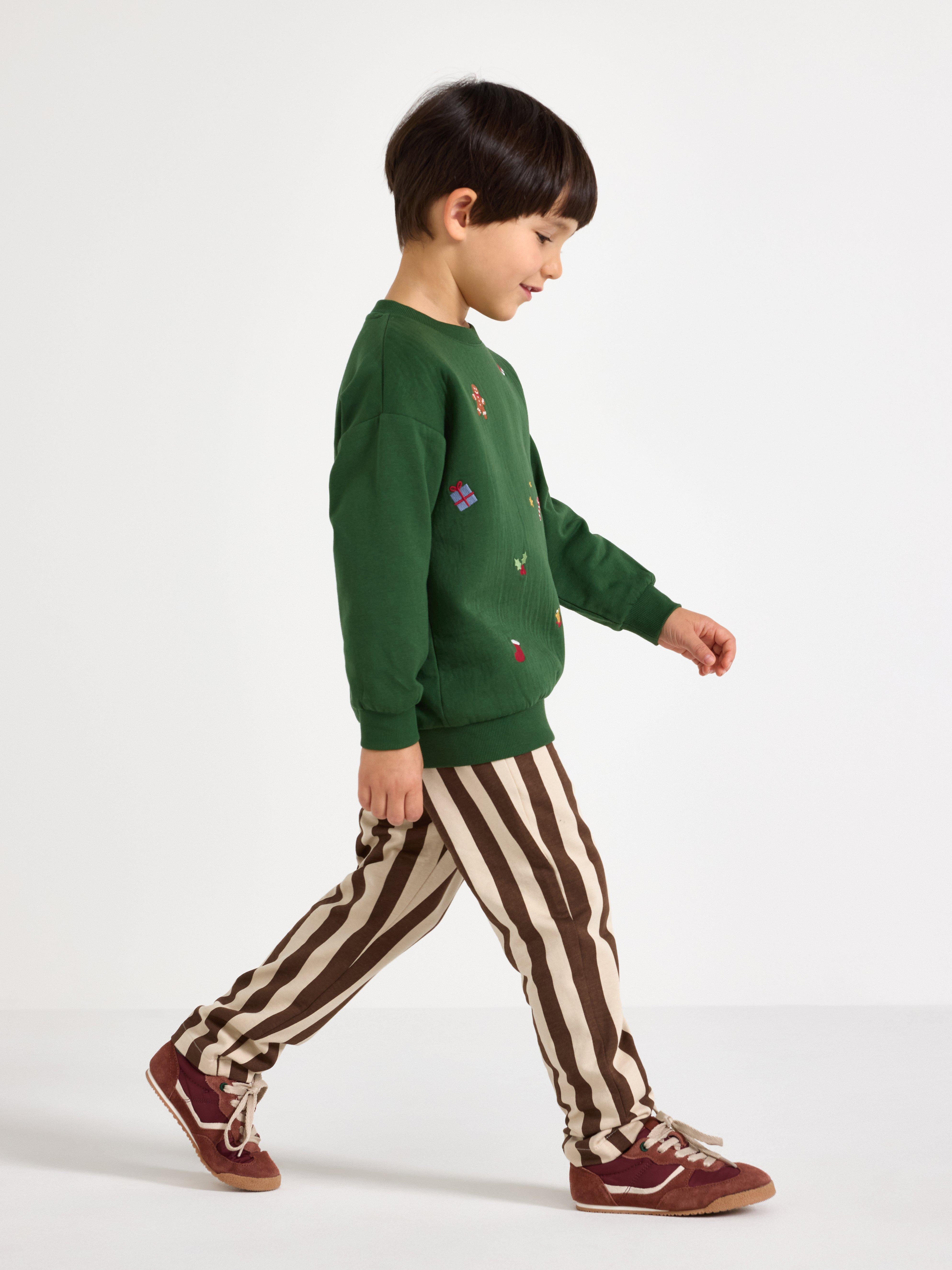 Trousers - Kids Wear - Brown