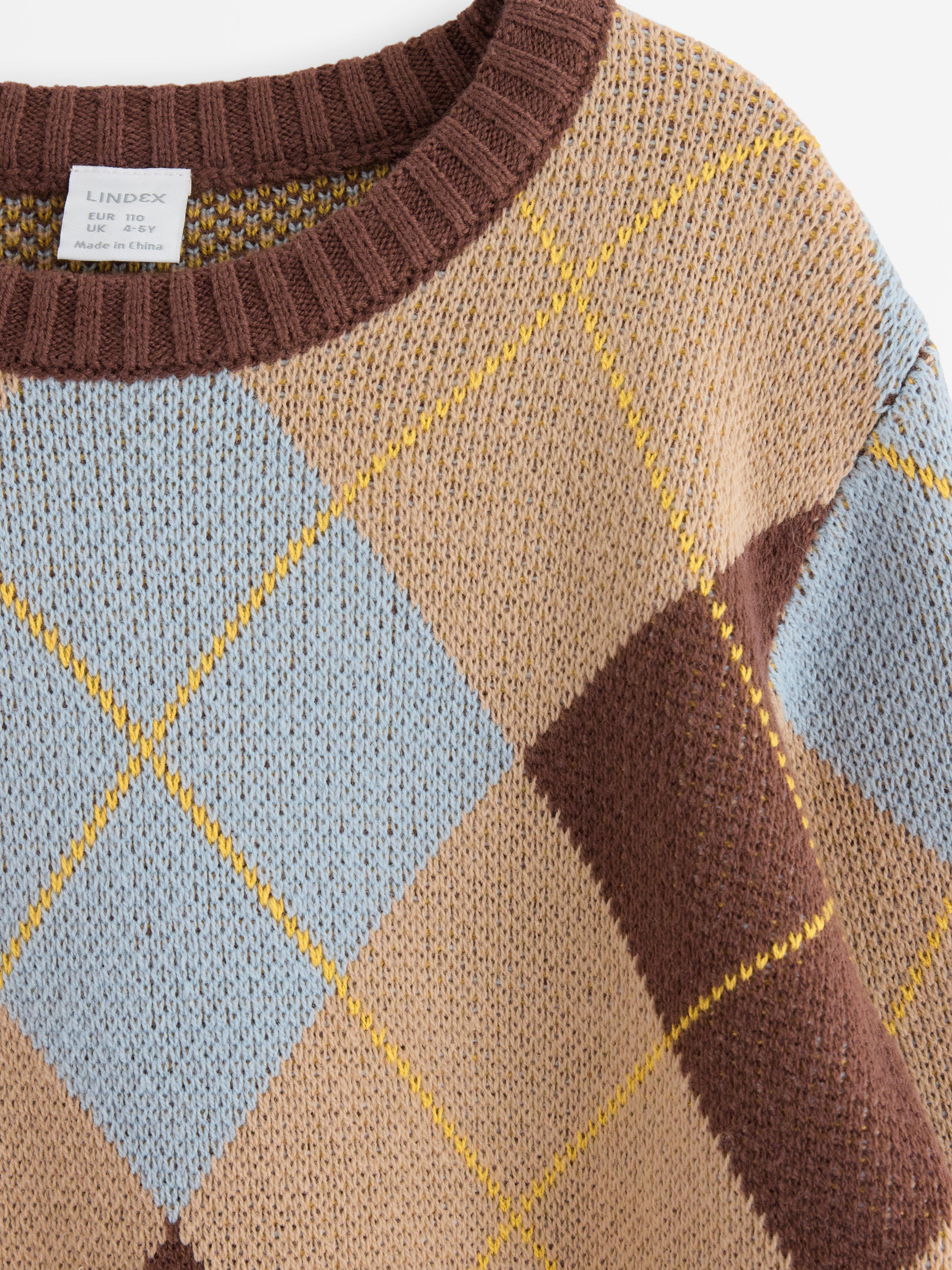 Sweater - Børn - Brun