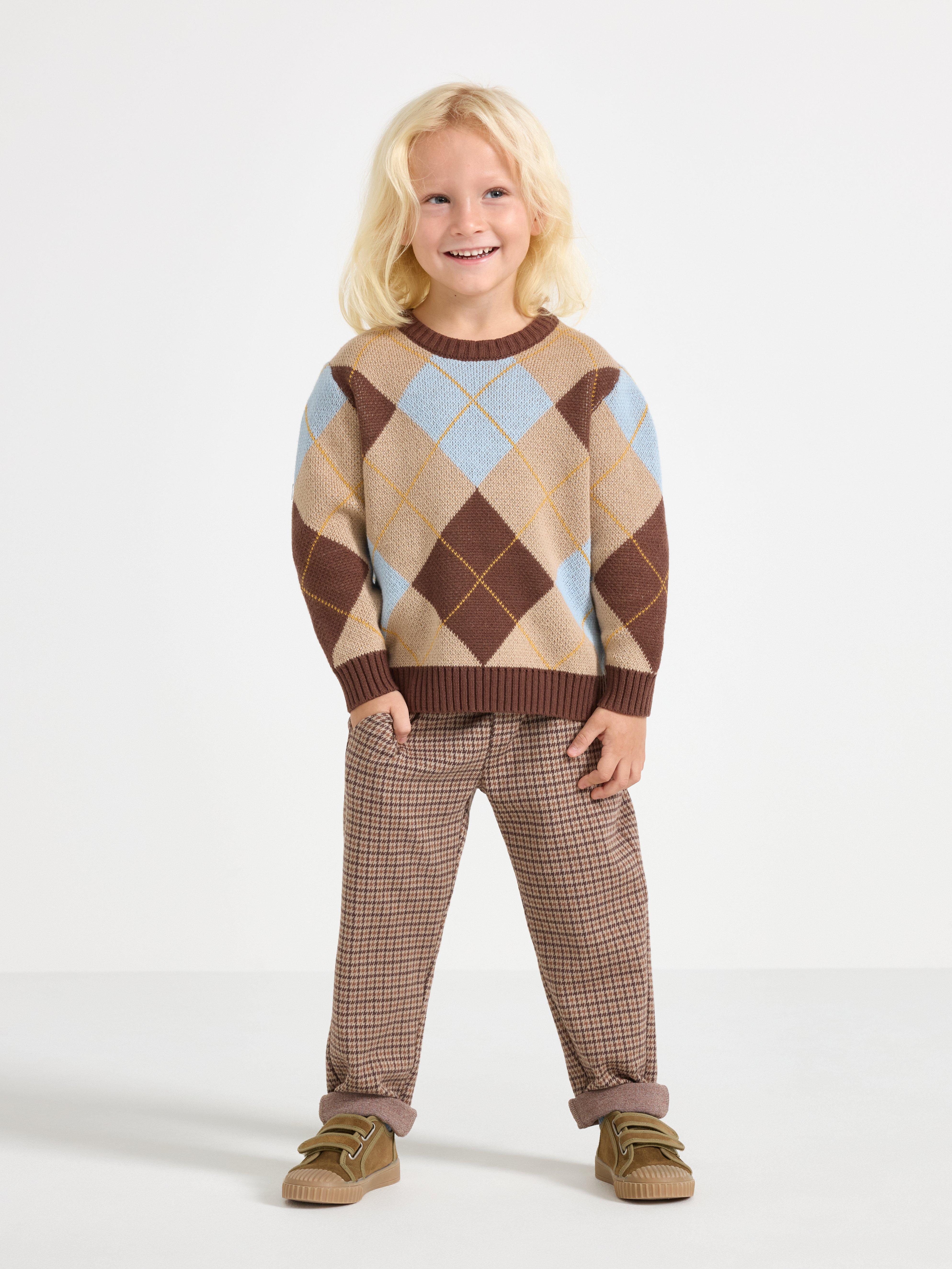 Sweater - Kids Wear - Brown