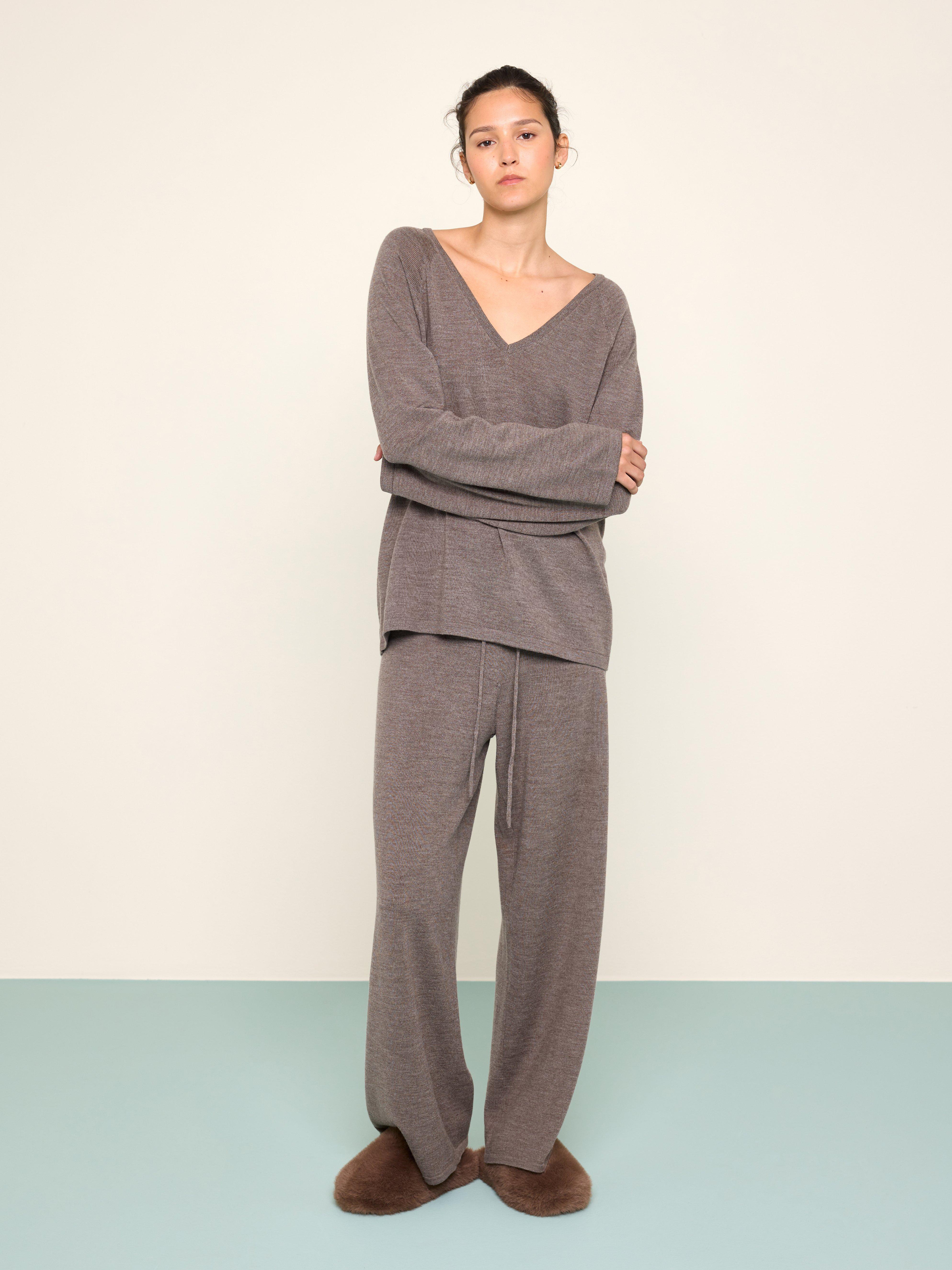 Sweater - Womens Wear - Brown