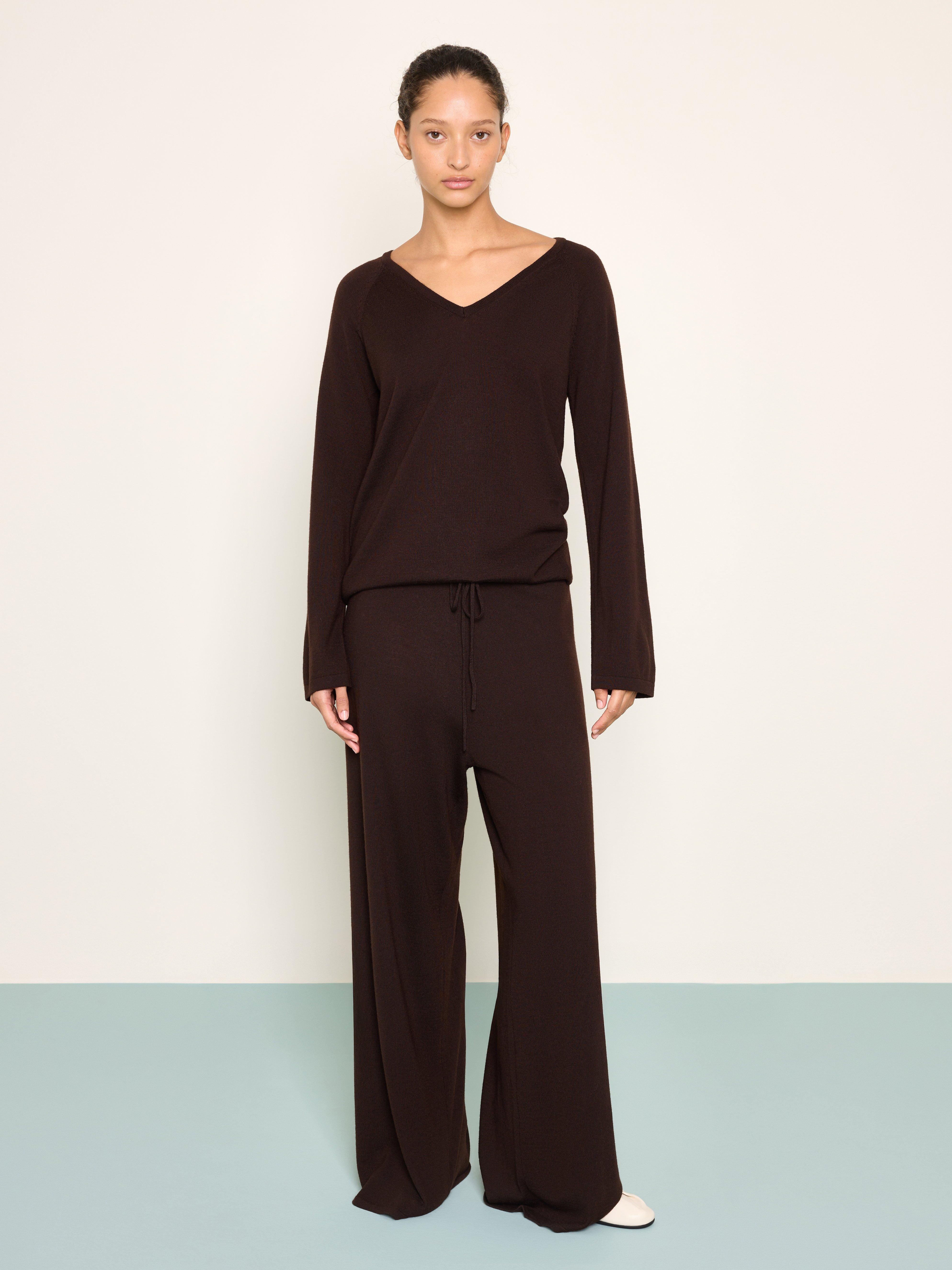 Sweater - Womens Wear - Brown