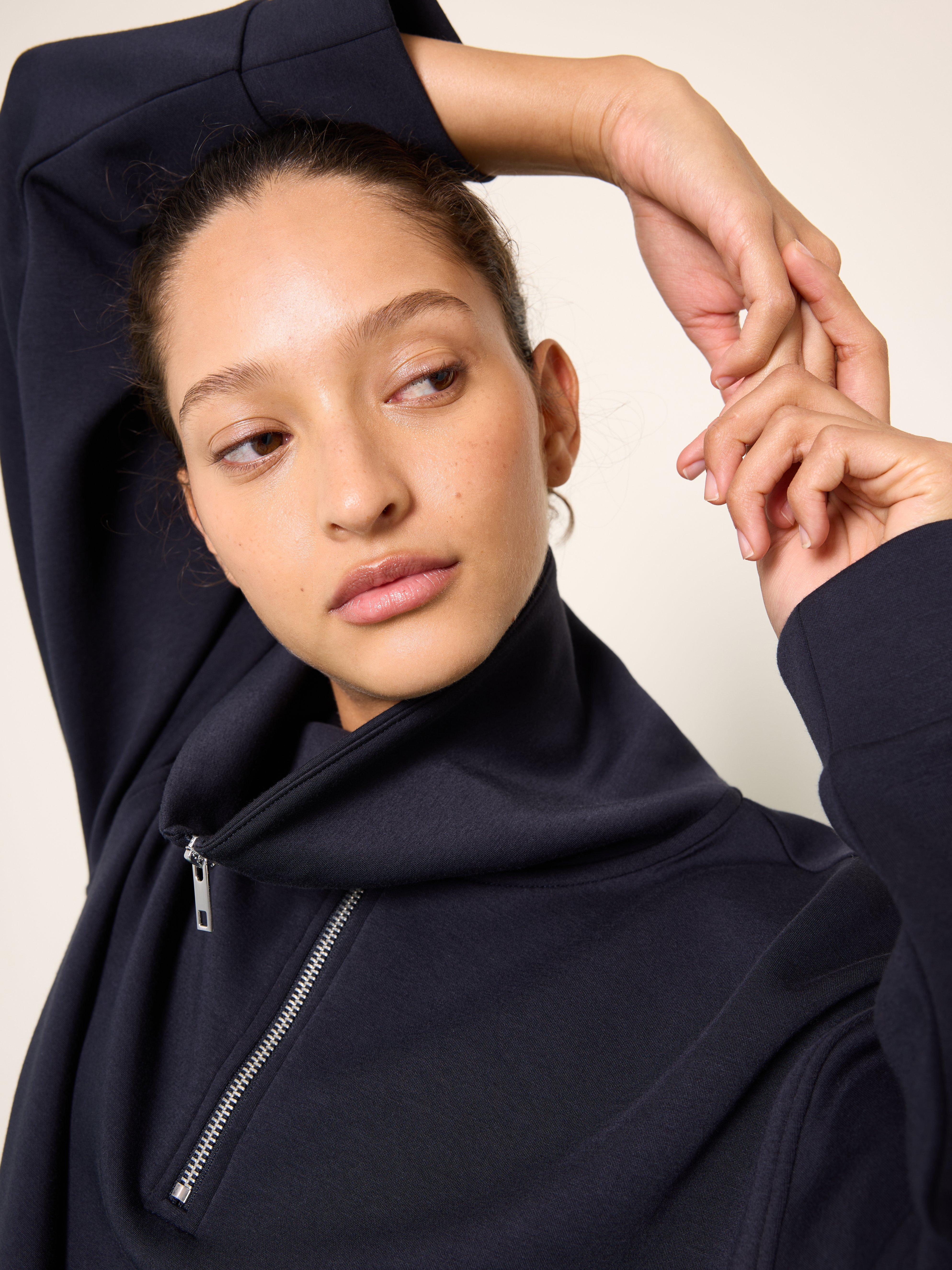 Sweater - Dame - Blå