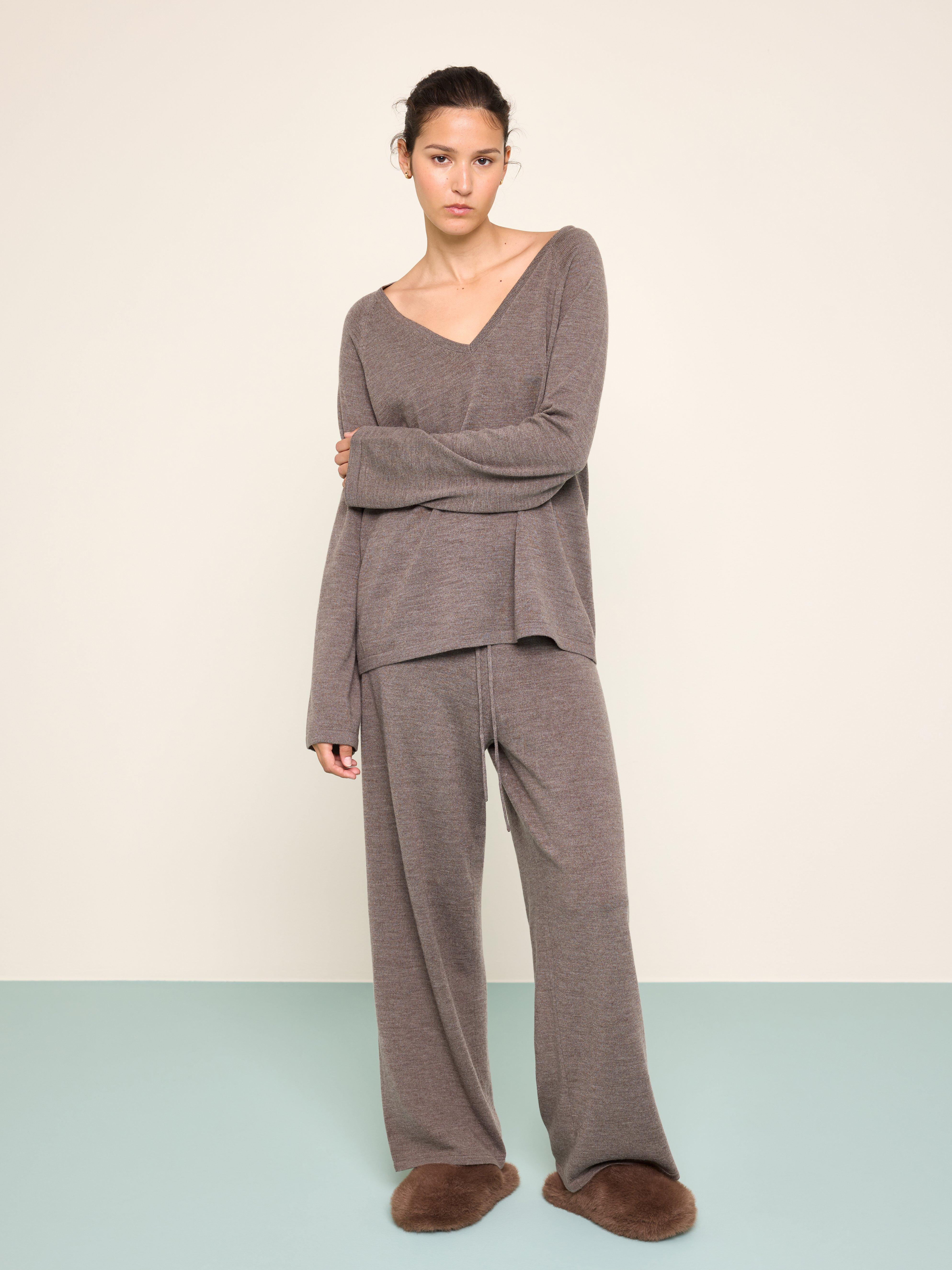 Trousers - Womens Wear - Brown