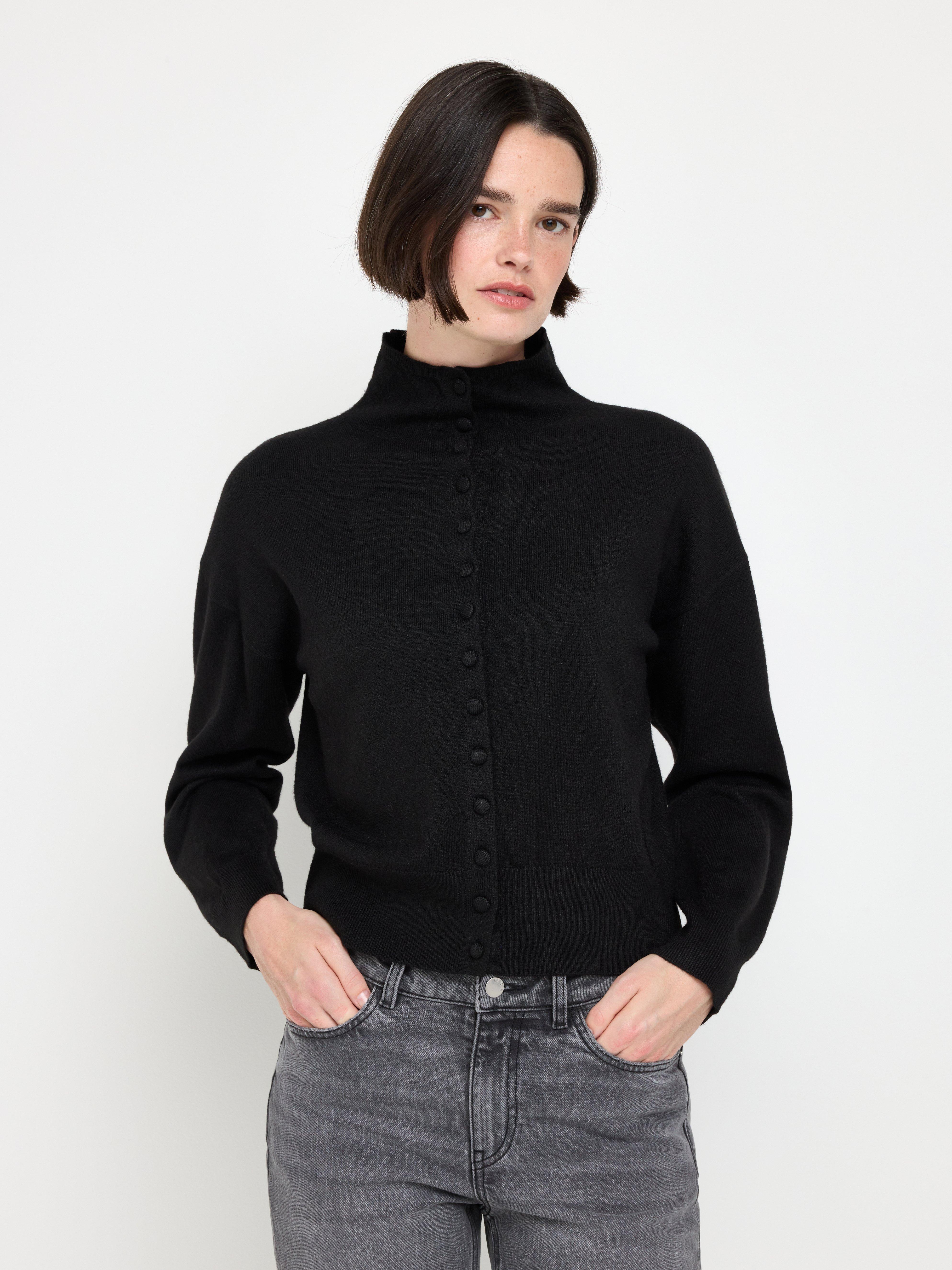 Cardigan - Womens Wear - Black
