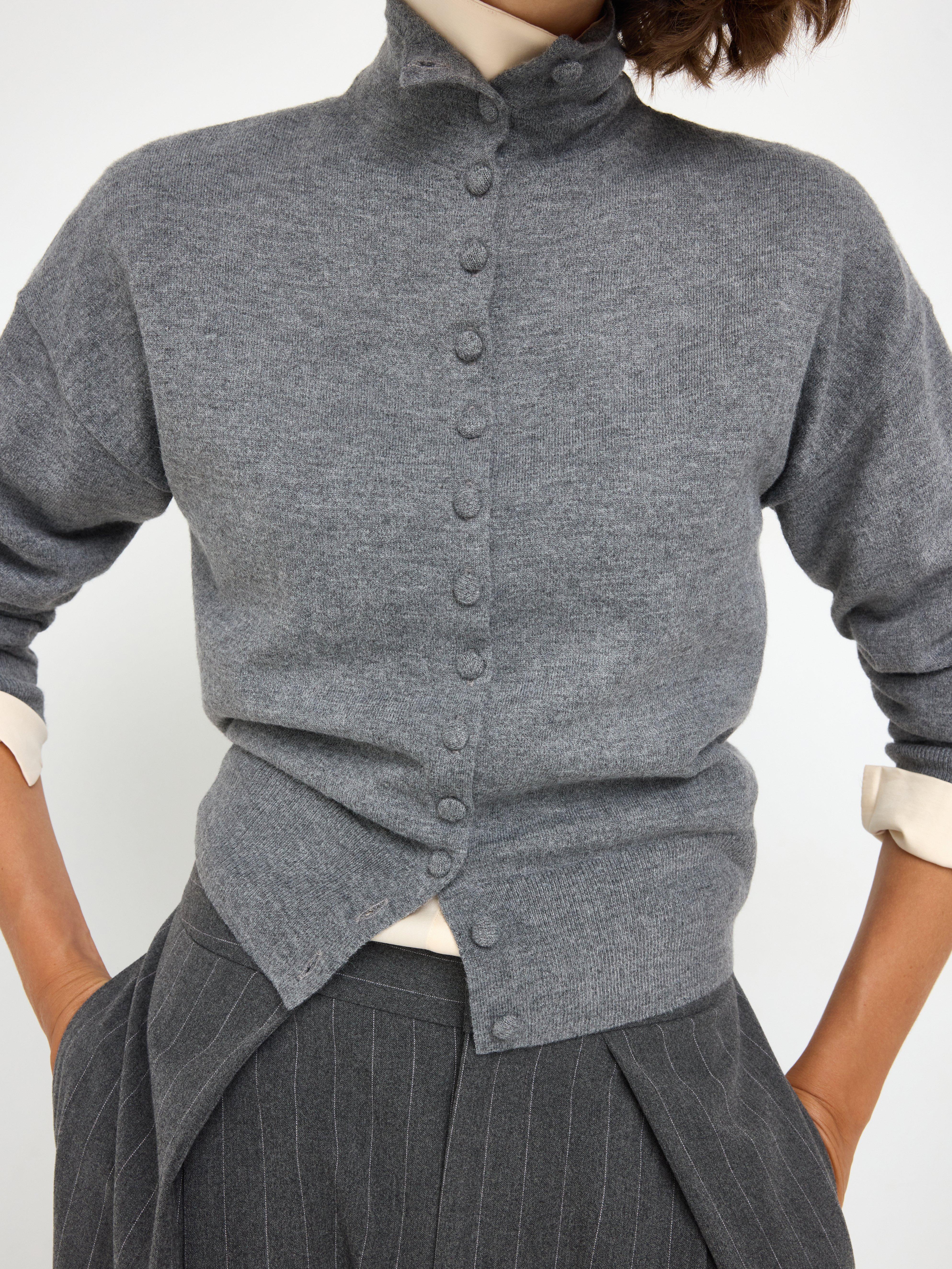 Cardigan - Womens Wear - Grey