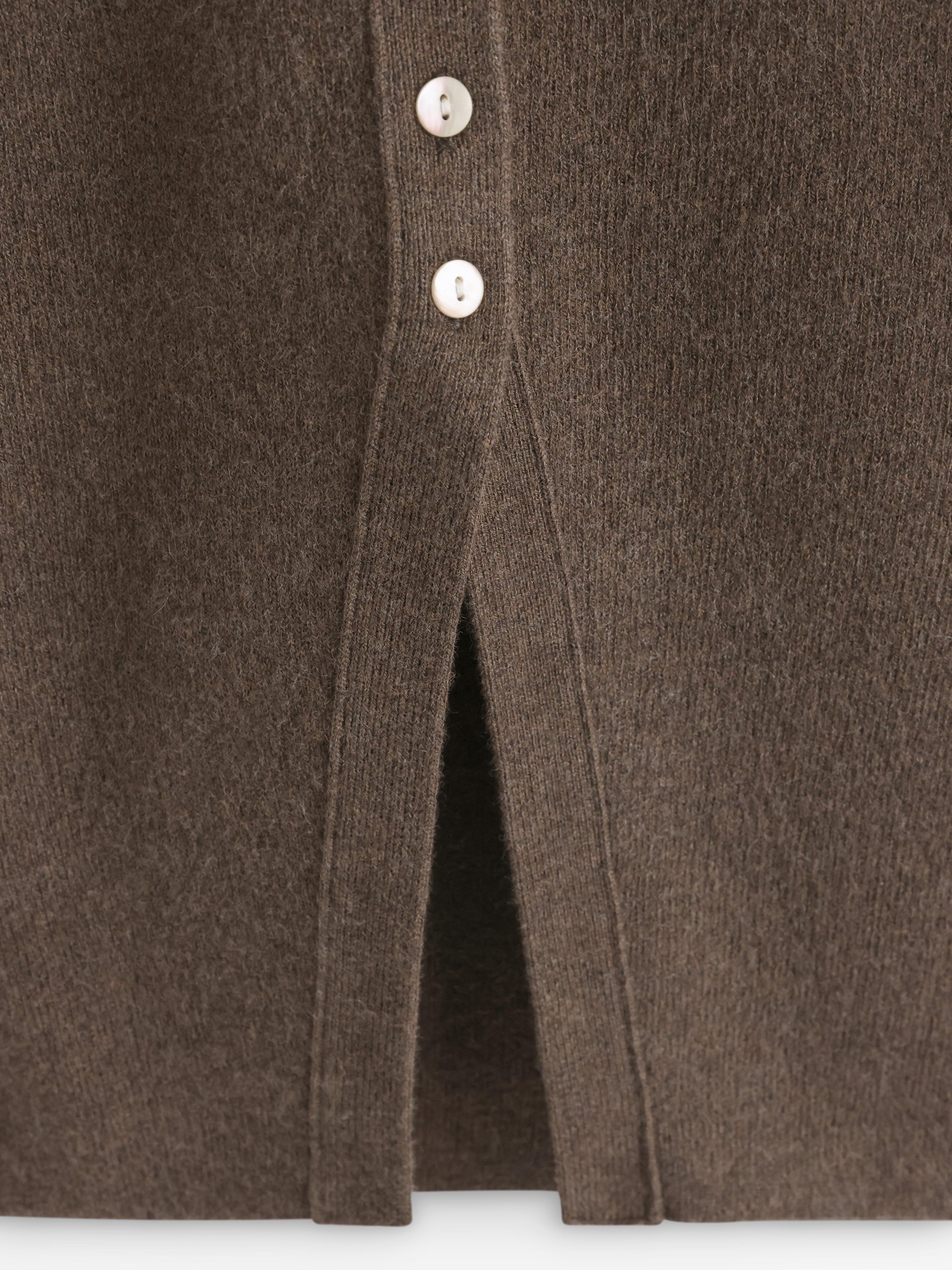 Cardigan -  - Brun