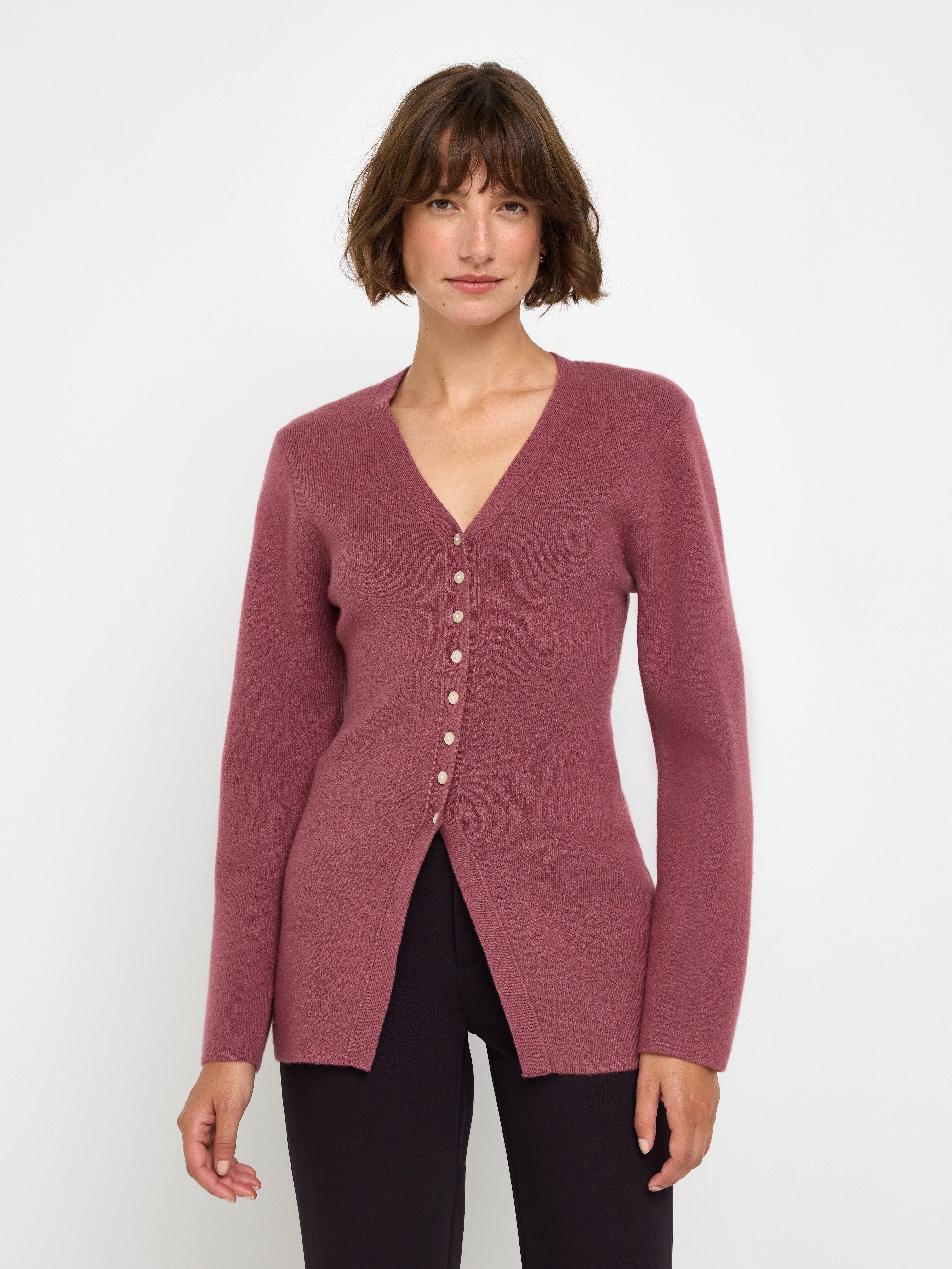 Cardigan -  - Lilla