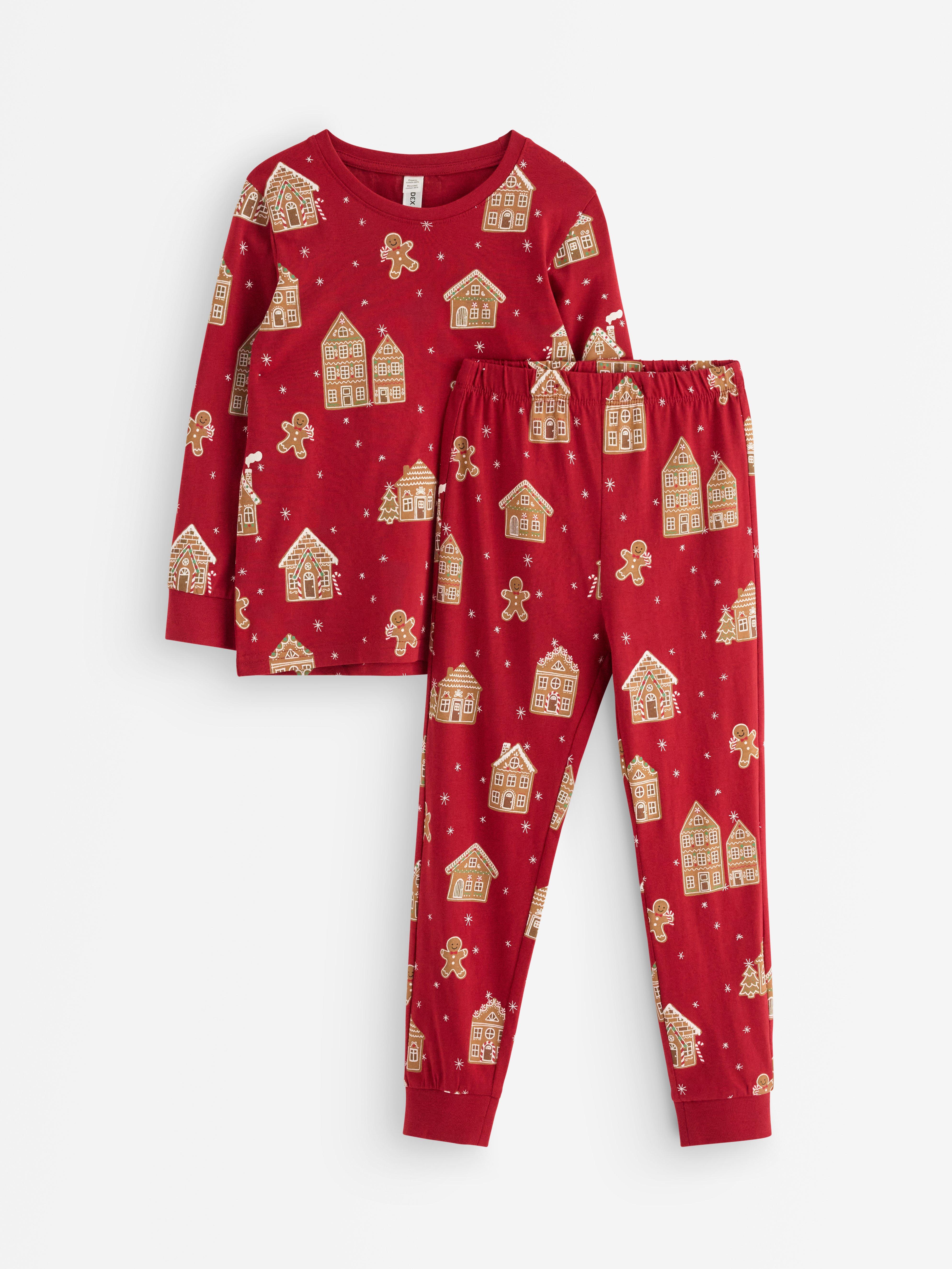 Pyjamas-sæt - Børn - Rød