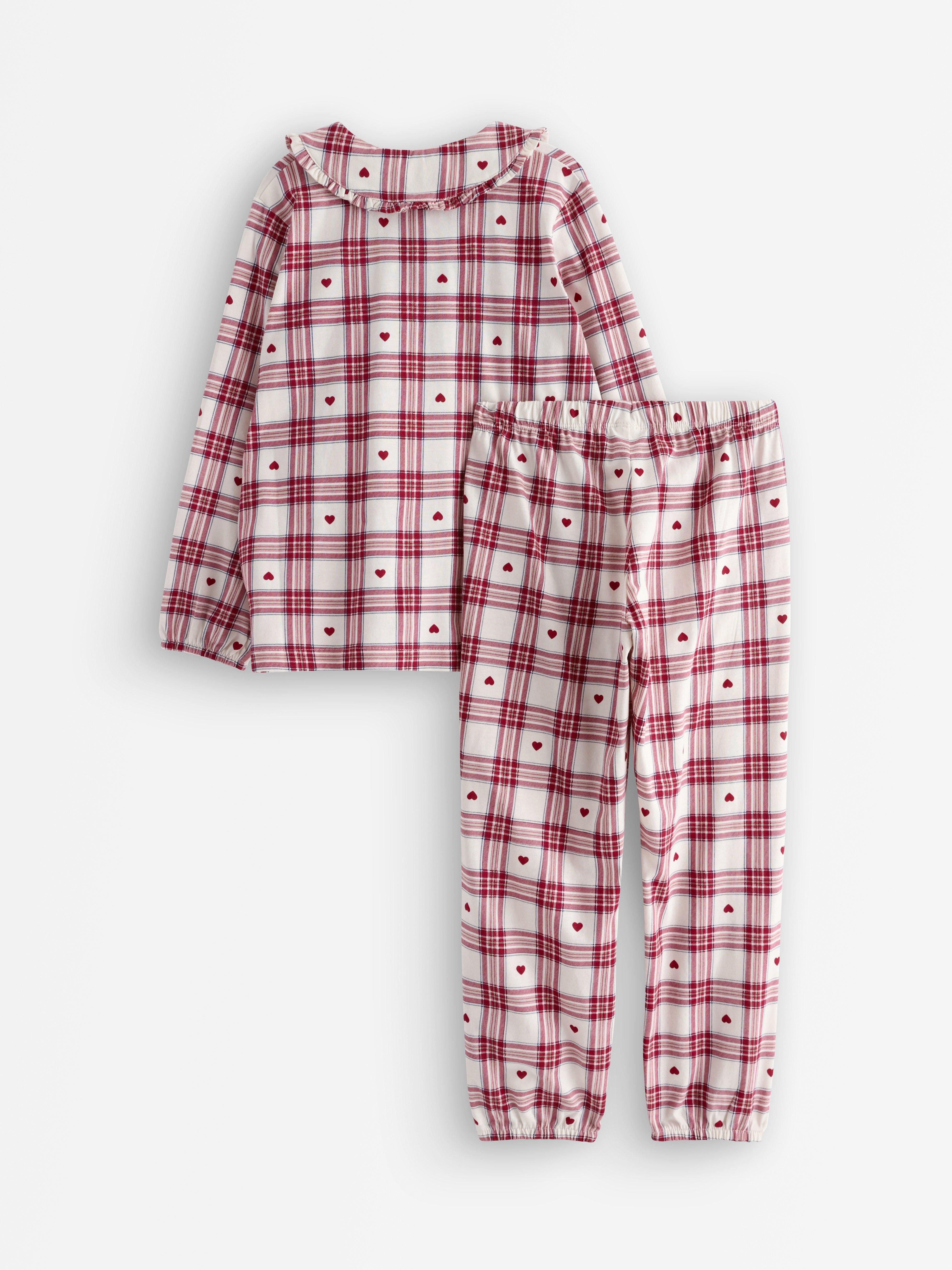 Pyjamasetti - Lapset - Valkoinen