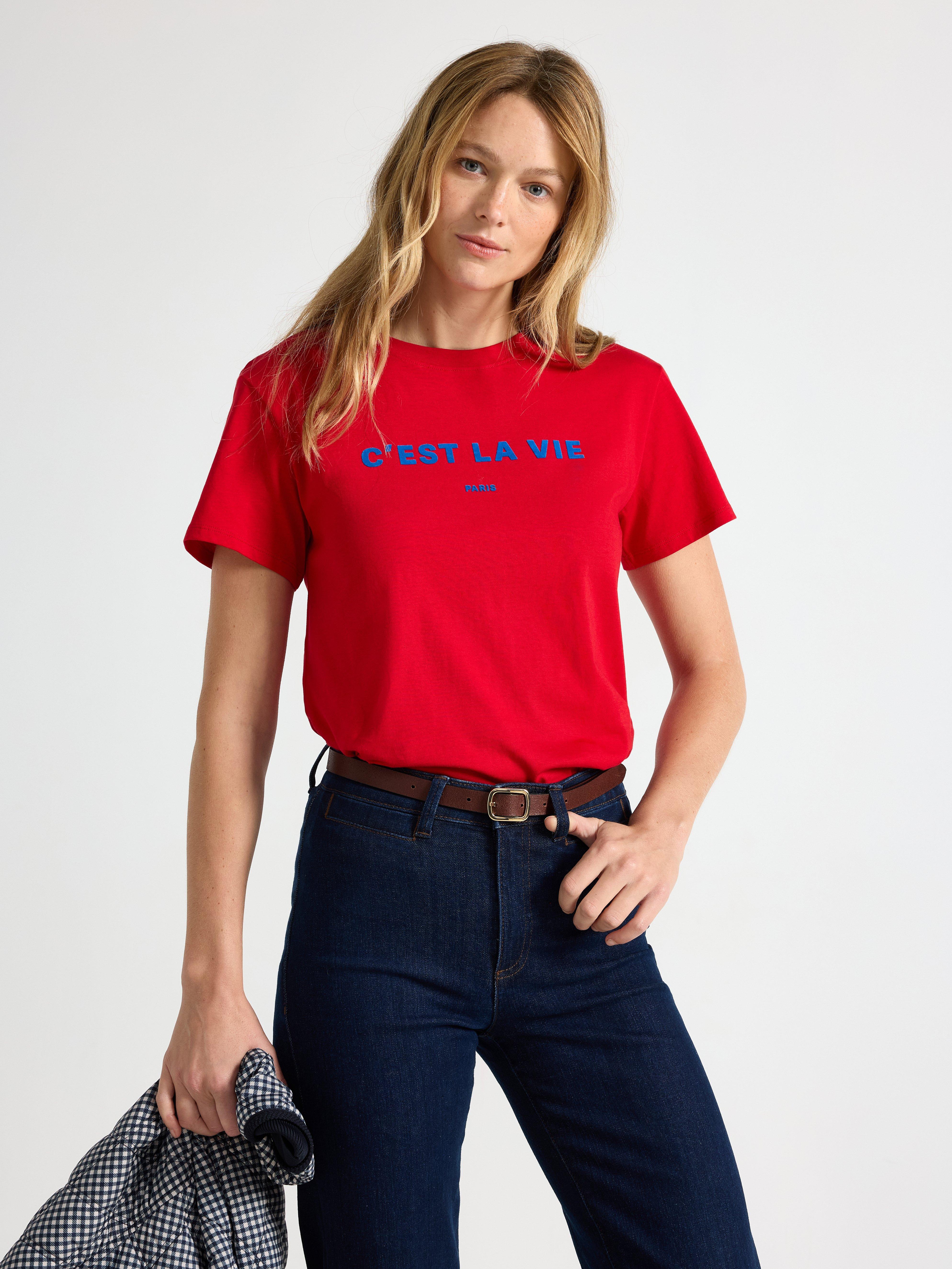 Top - Womens Wear - Red