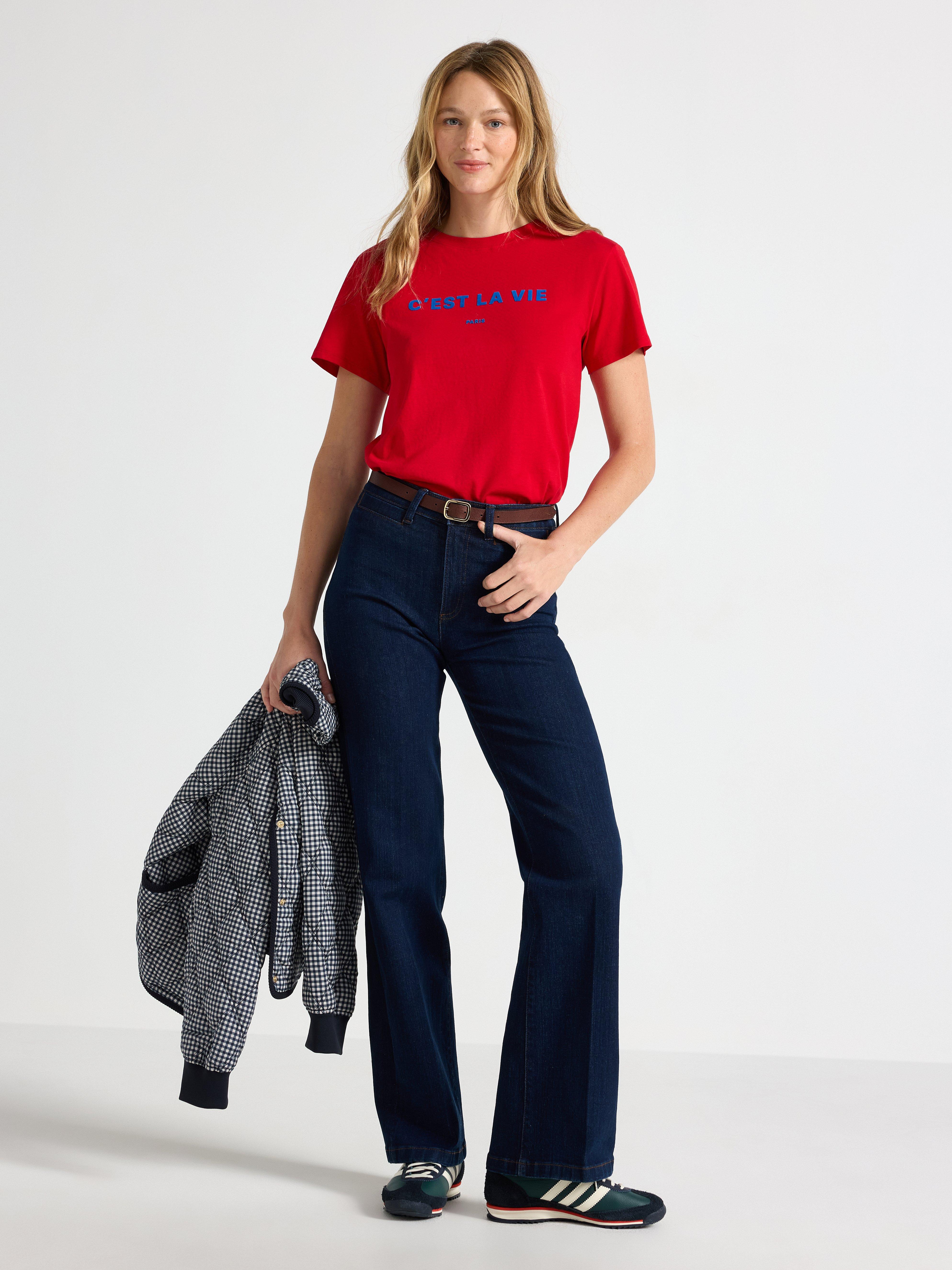 Top - Womens Wear - Red